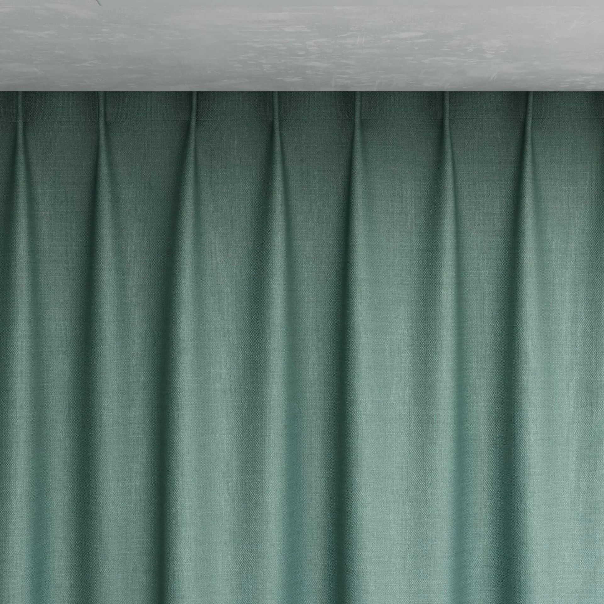 Top view of Linex Arctic, pinch pleat