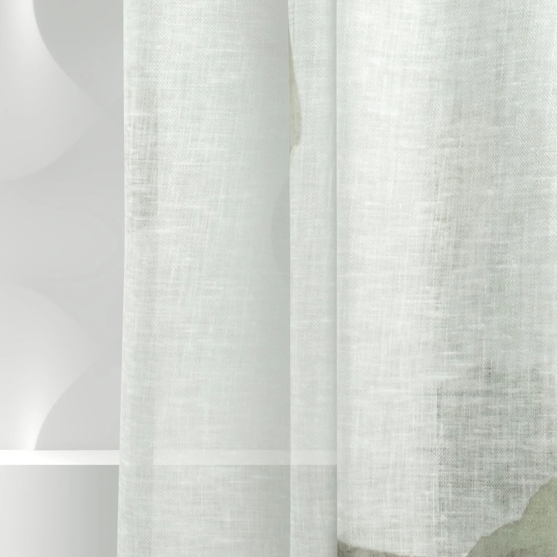 Detailed view of Magnolia Grande Sheer Clove