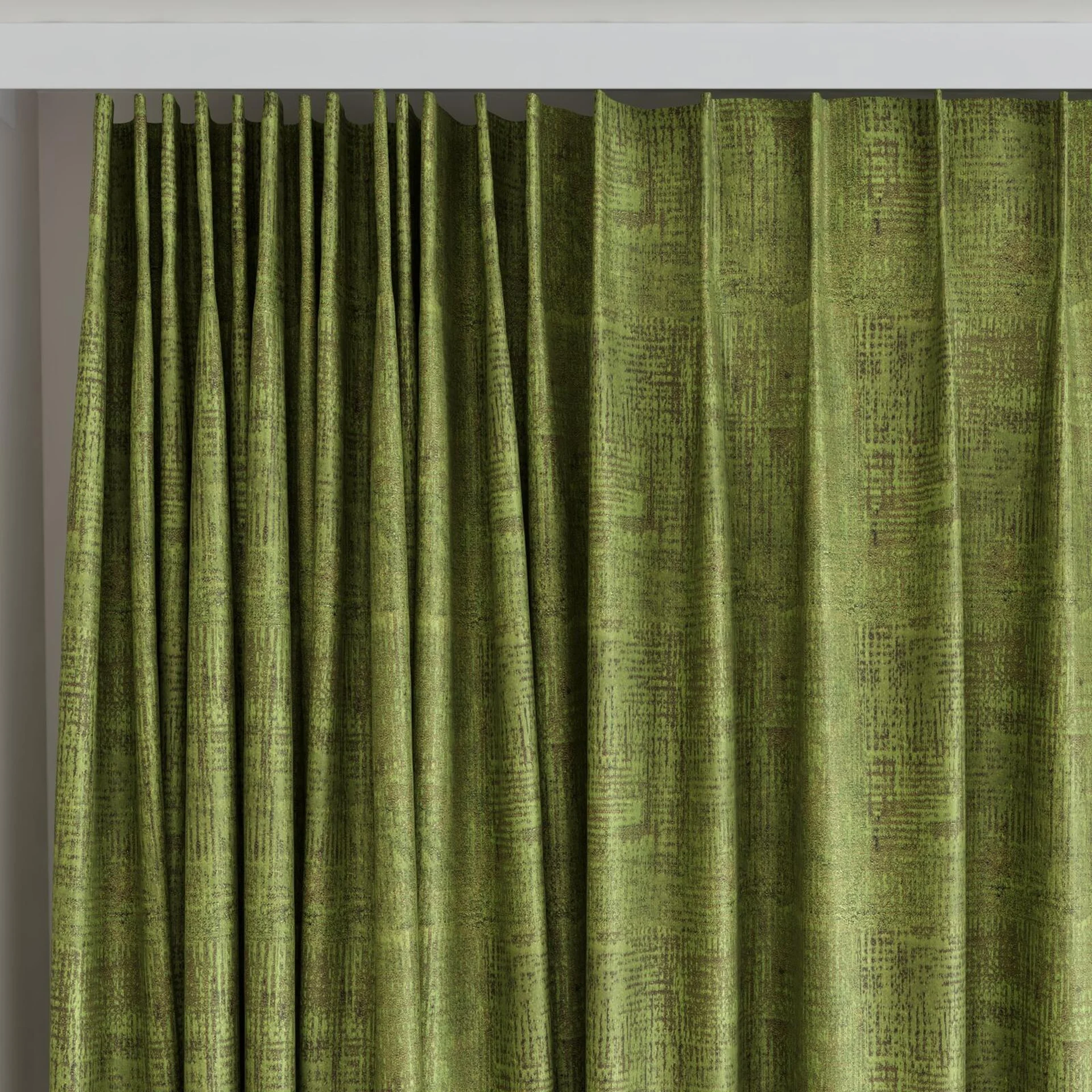 Top view of Gloria Oasis, on curtain rail