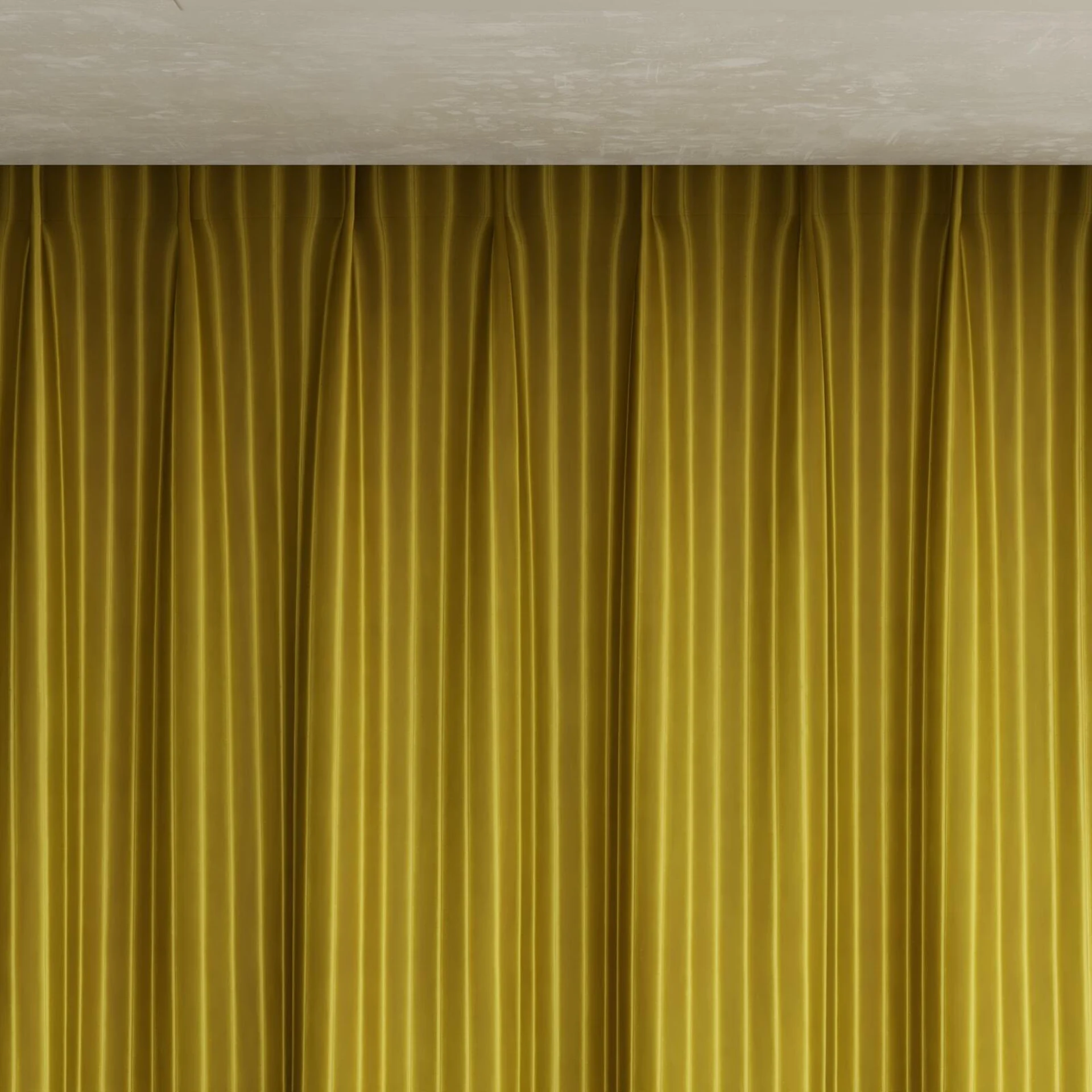 Top view of Cordial Lizard, pinch pleat
