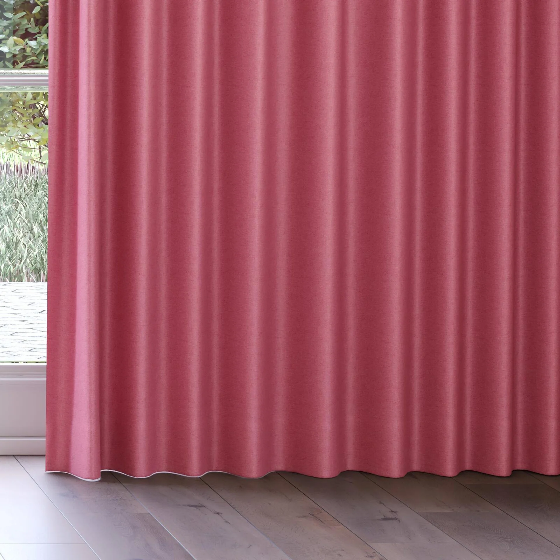 Bottom view of Grove Lollipop, on curtain rail