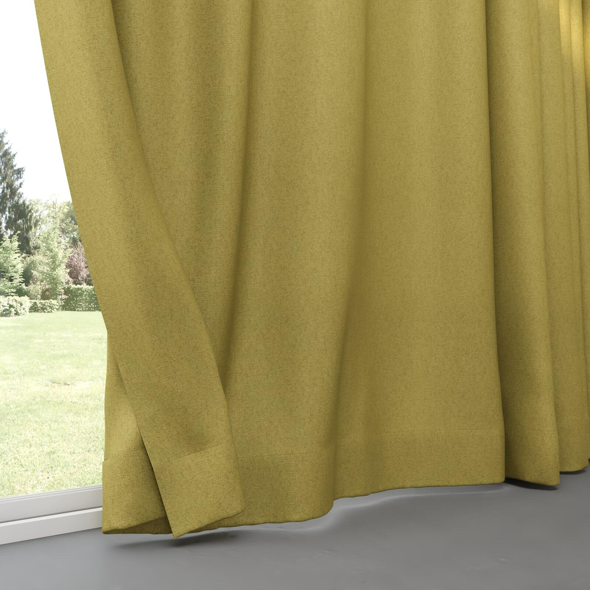 Bottom view of Liberate Fern, pinch pleat