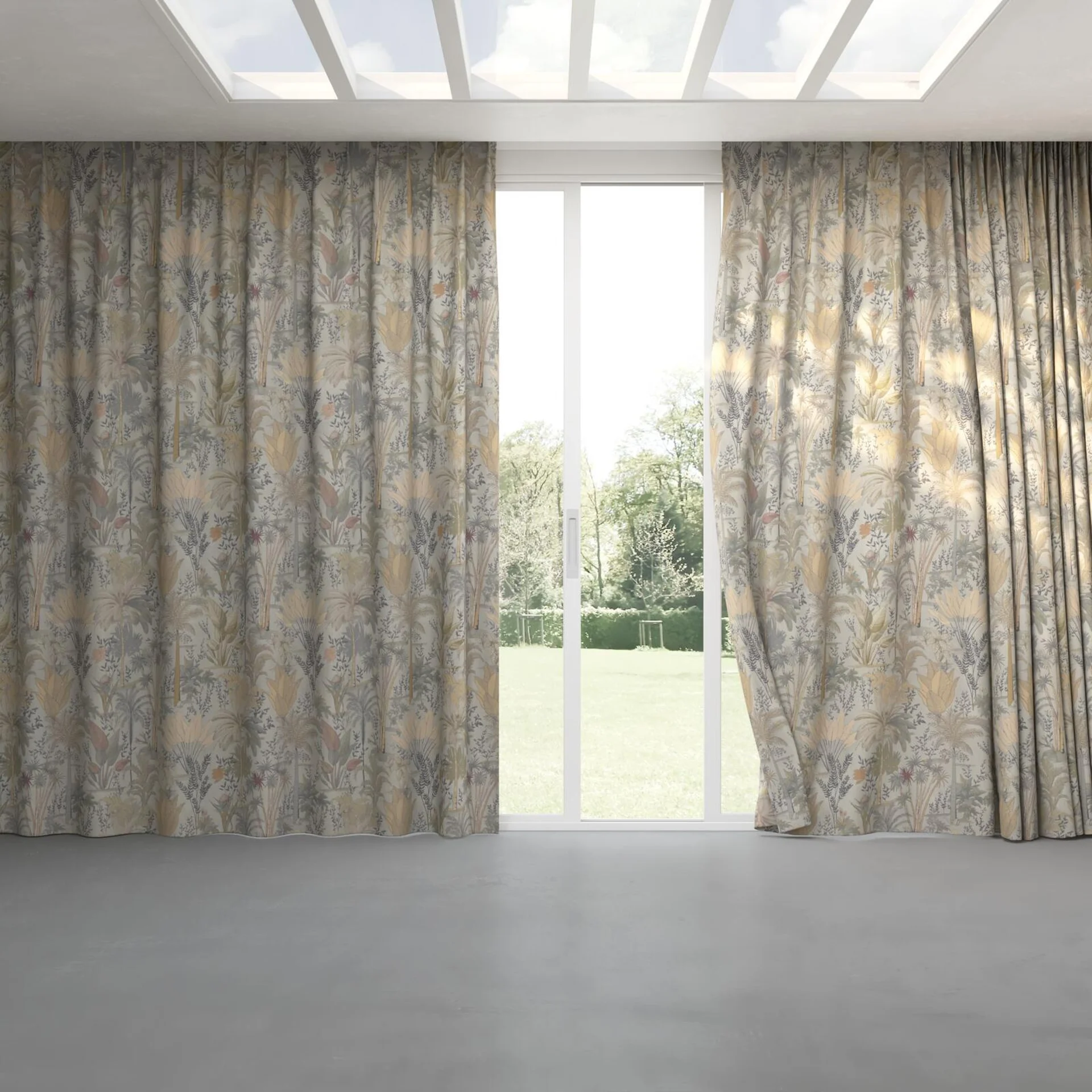 Full view of Paloma Water, pinch pleat