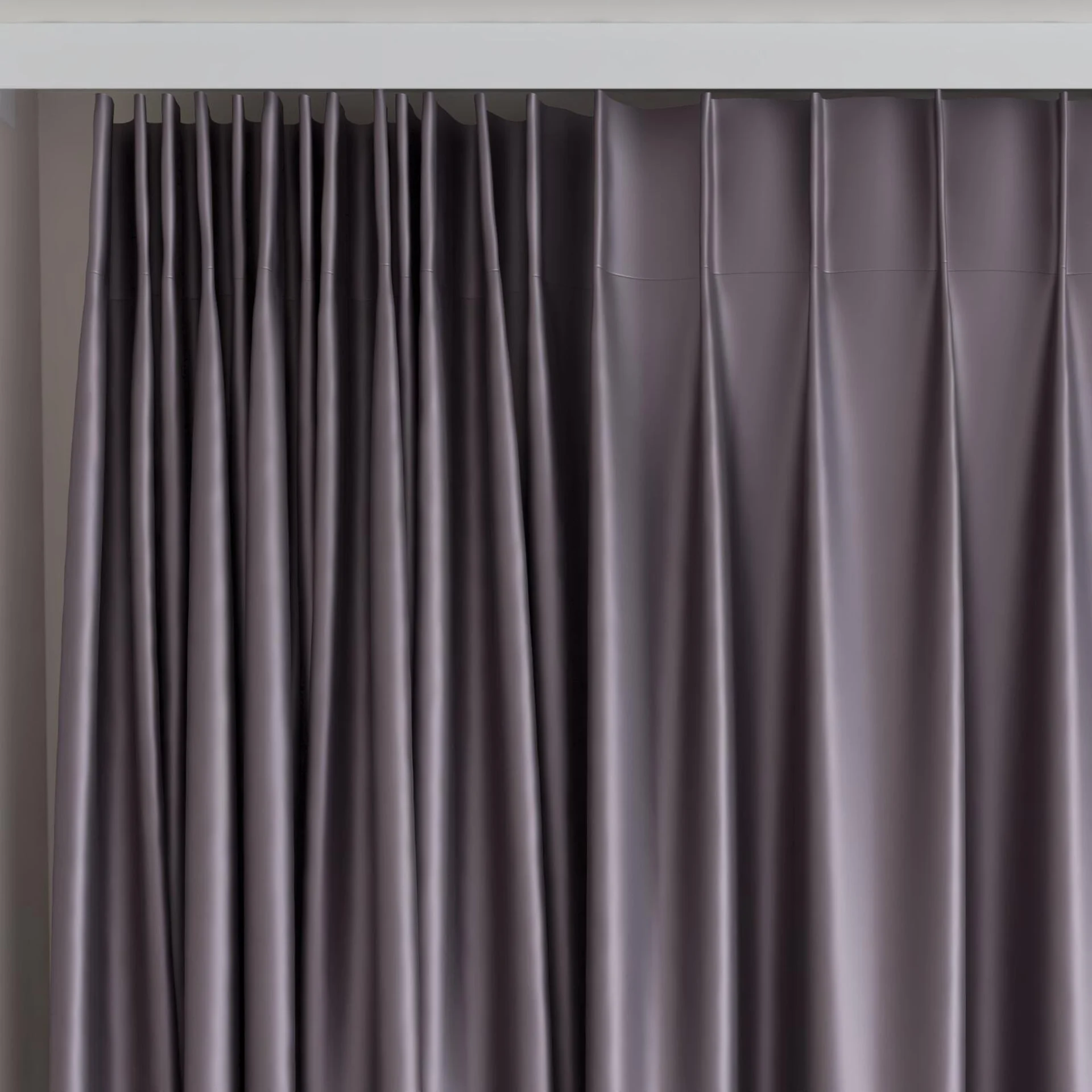 Top view of North Face Iris, on curtain rail