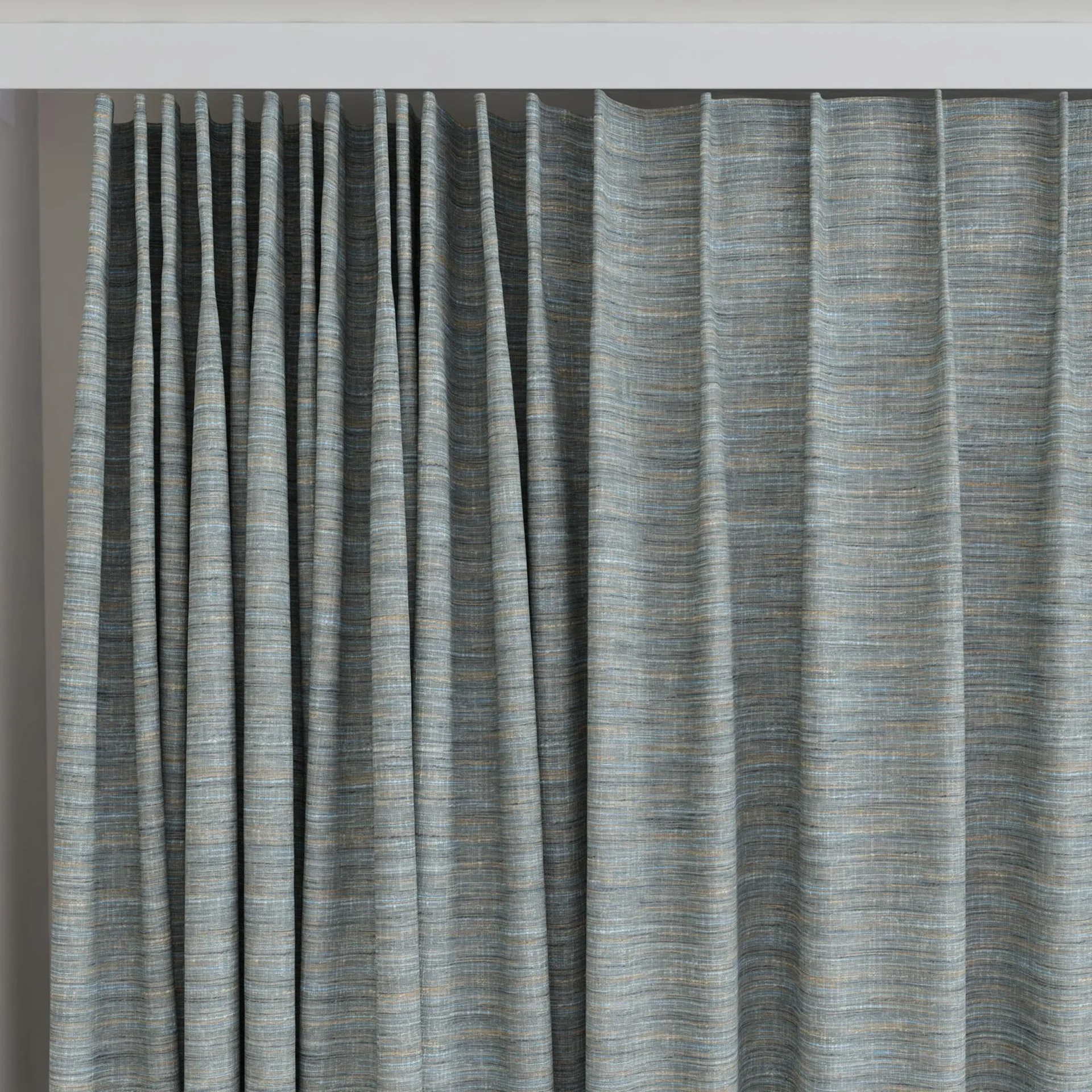 Top view of Venus Fountain, on curtain rail
