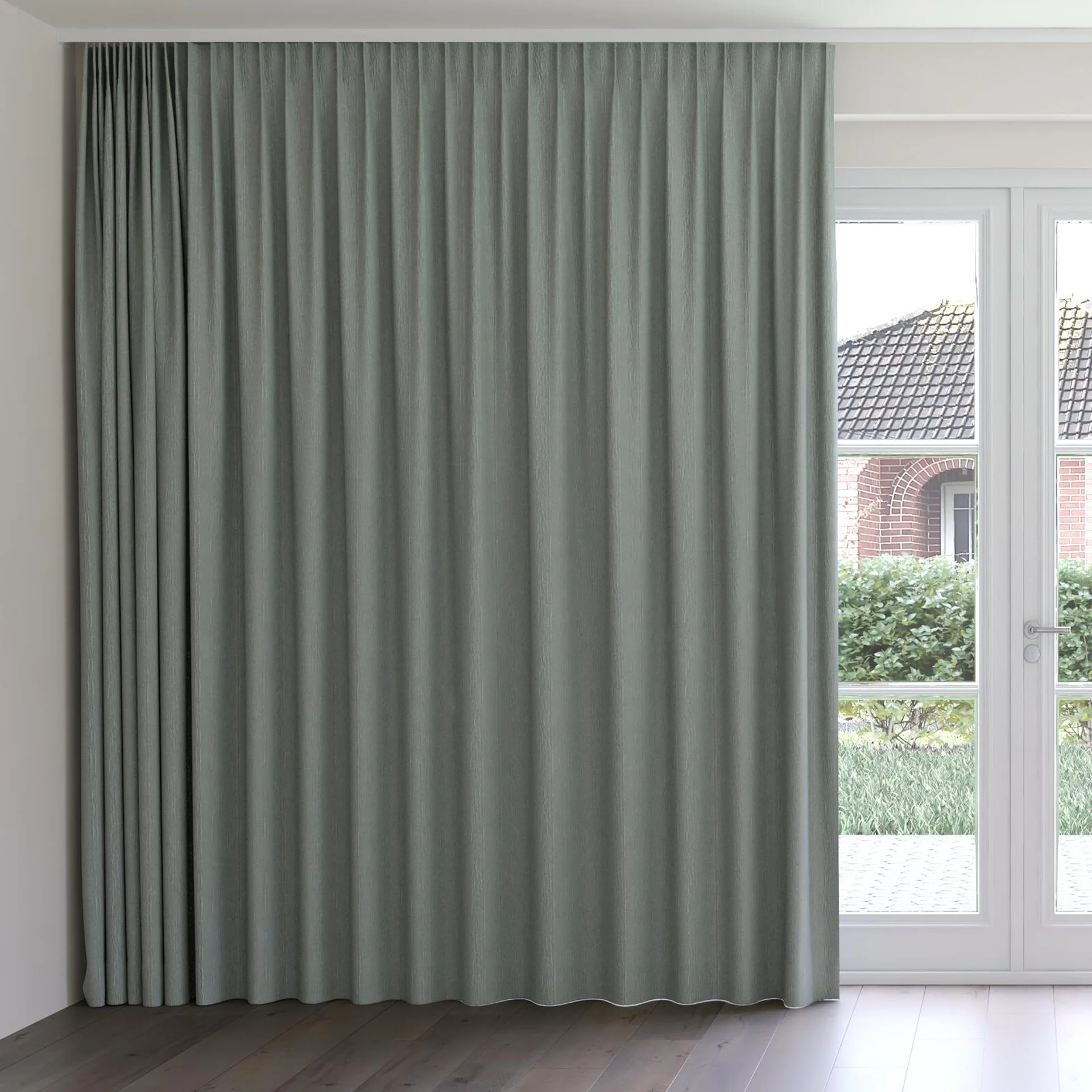 Front view of Jorace Niagara, on curtain rail