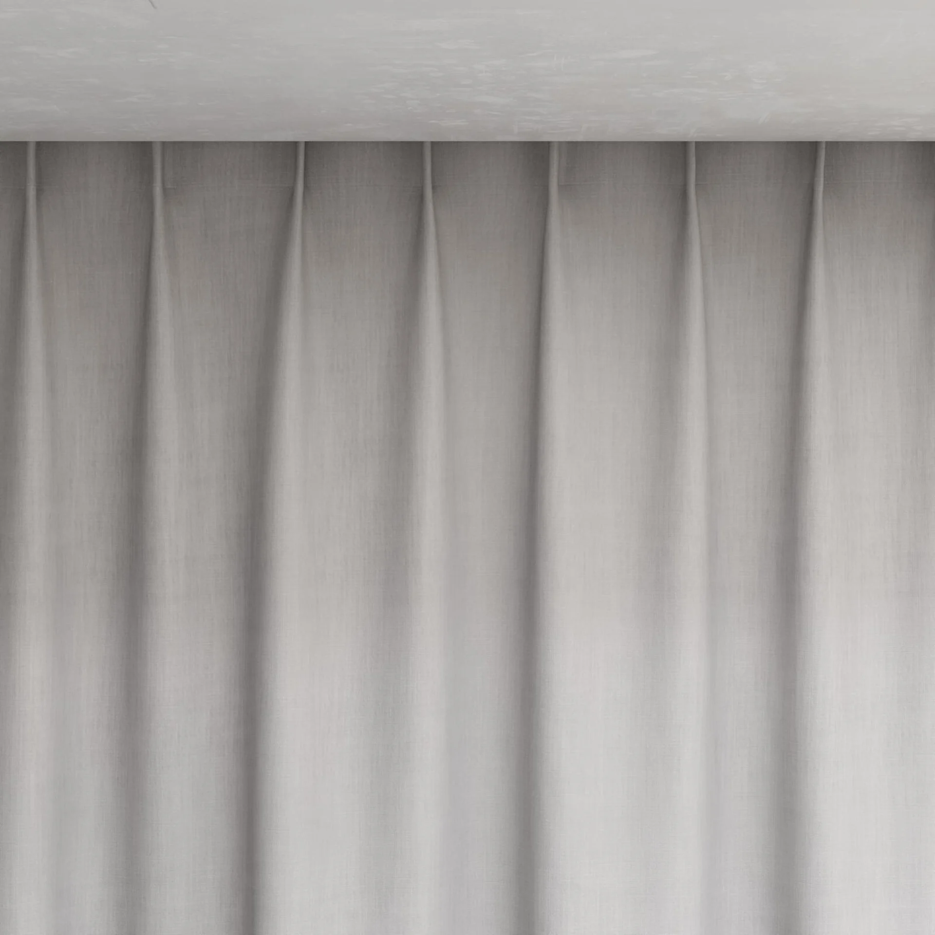 Top view of Lexicon Cloud, pinch pleat