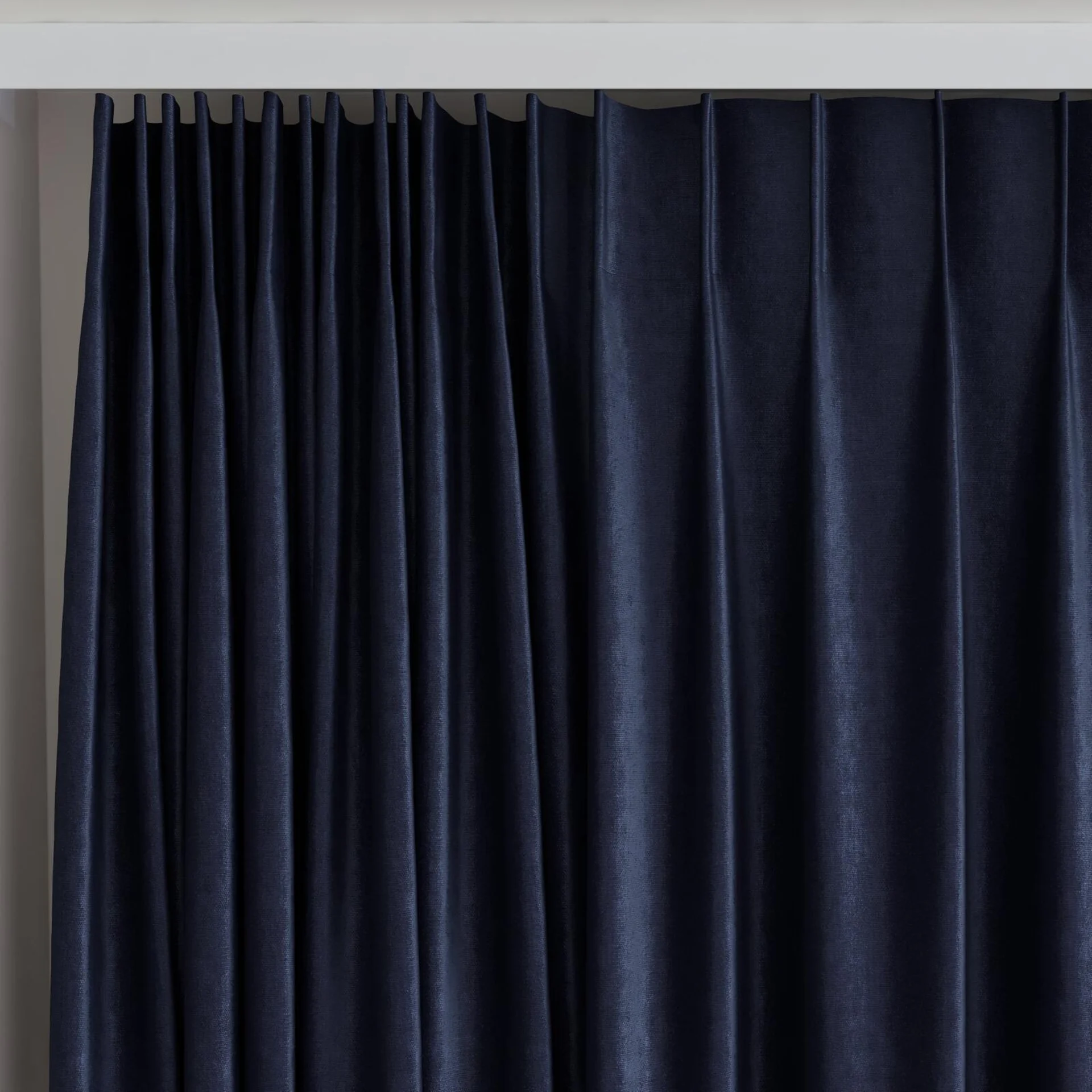 Top view of Recharge Night, on curtain rail