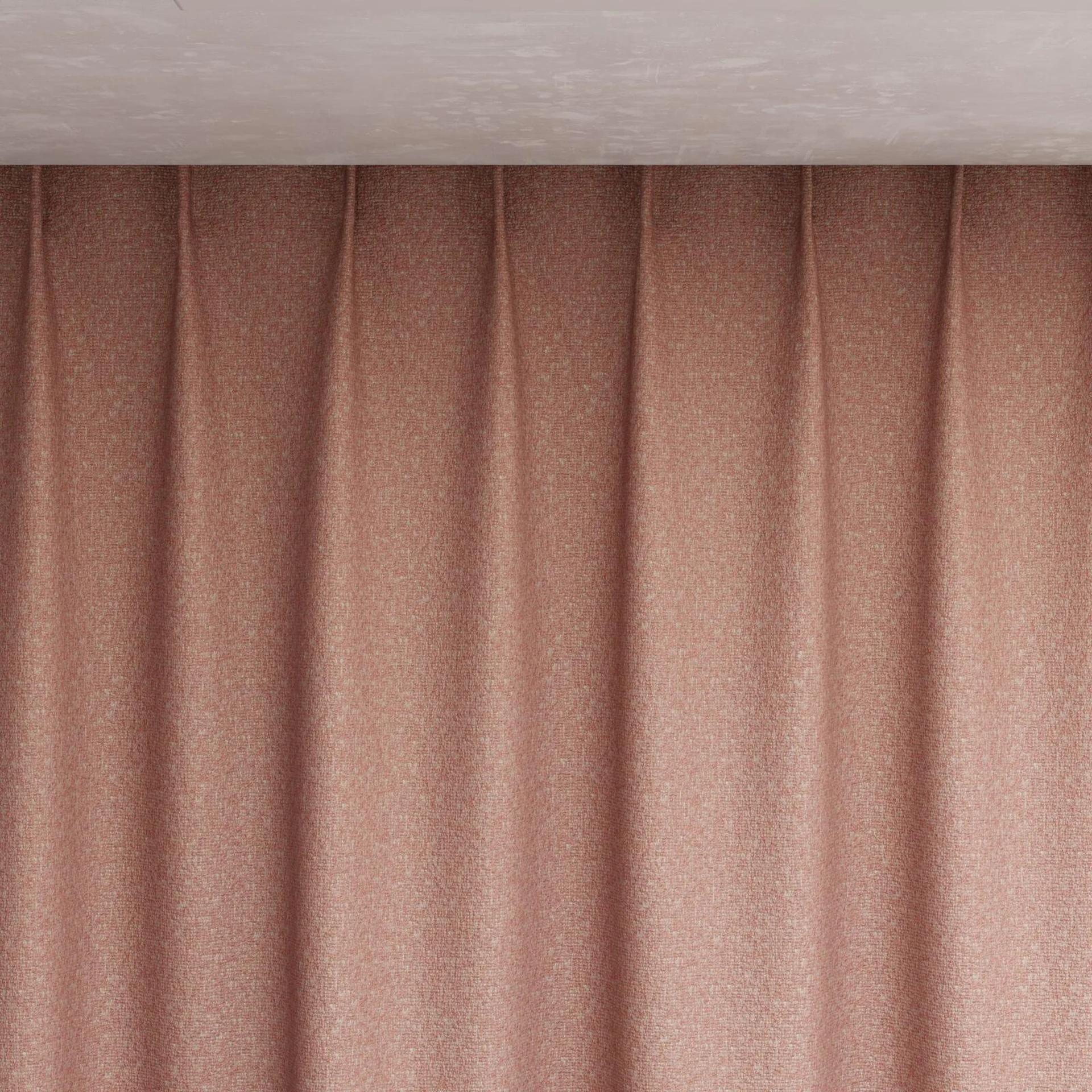 Top view of Sabik Peony, pinch pleat