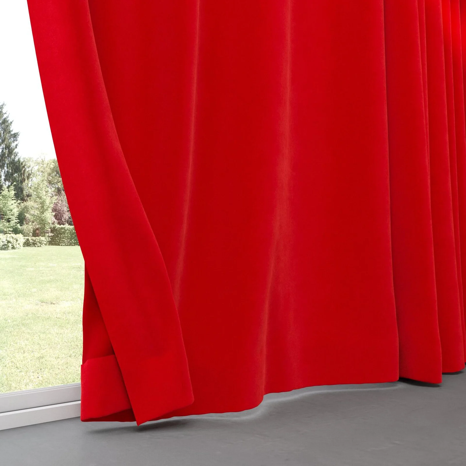Bottom view of Vienna Carmen, pinch pleat