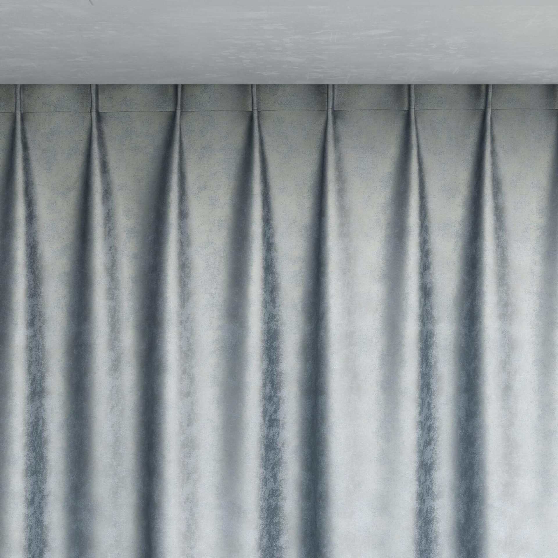 Top view of Fizz Dream, pinch pleat