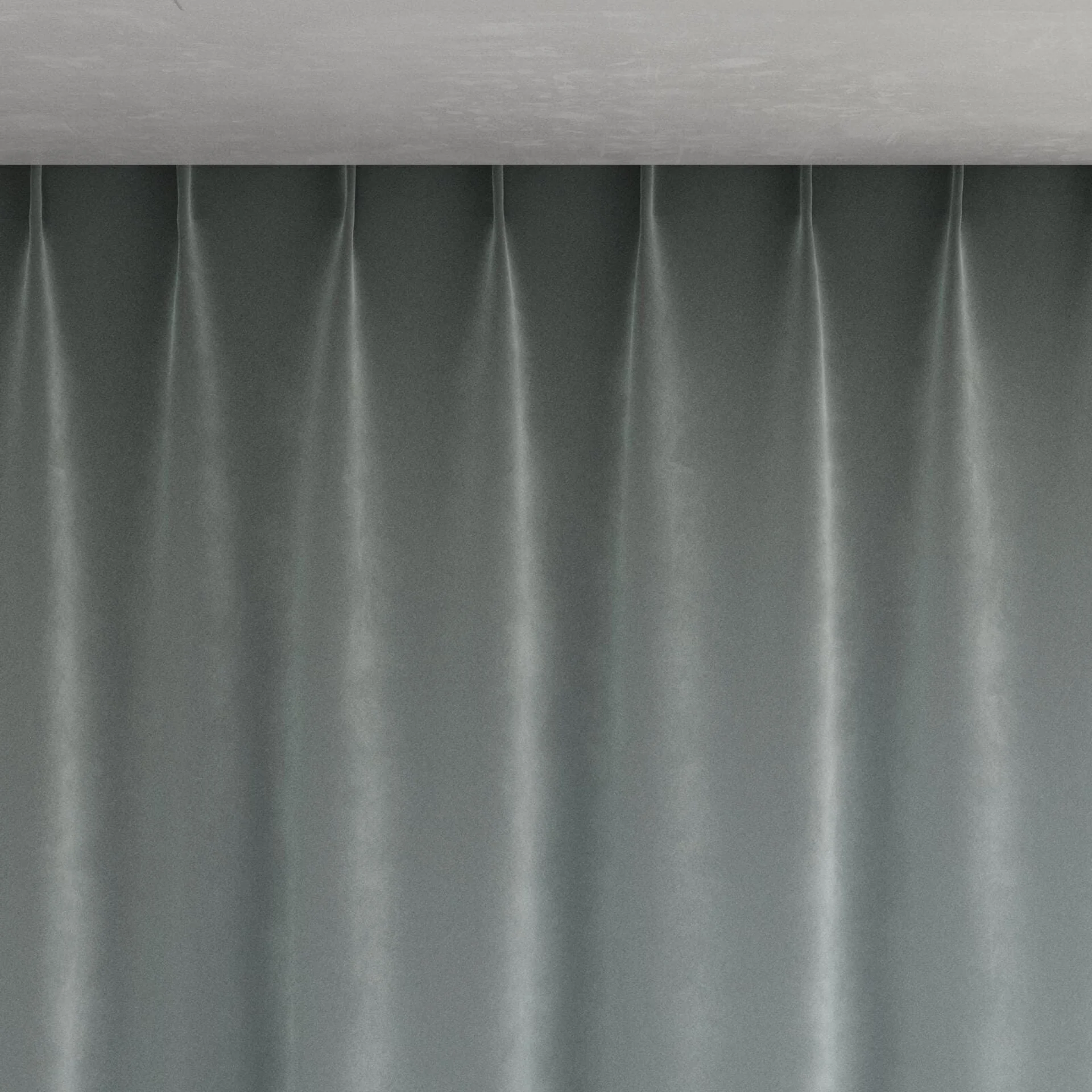 Top view of Vienna Opal, pinch pleat