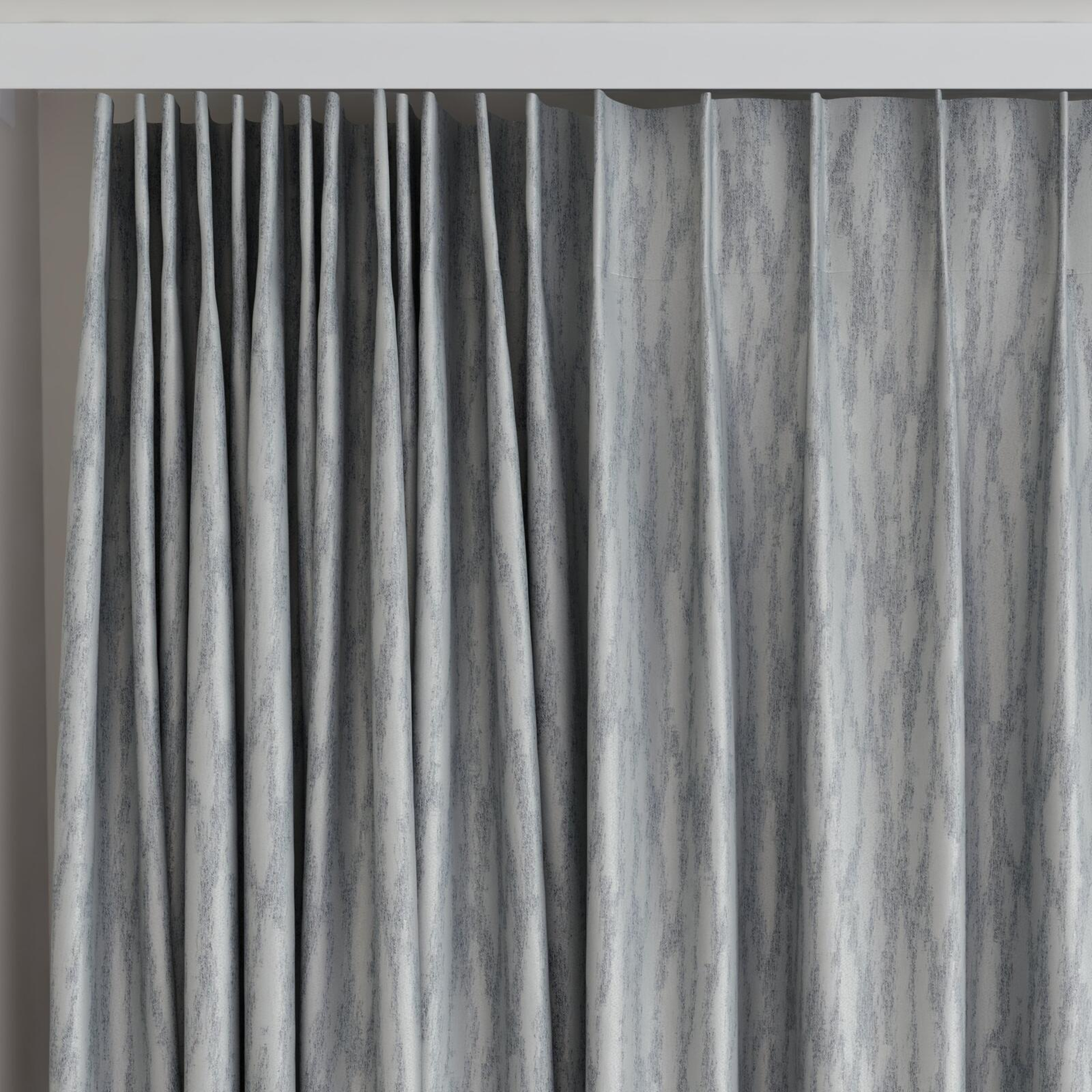 Top view of Aphelion Mouse, on curtain rail