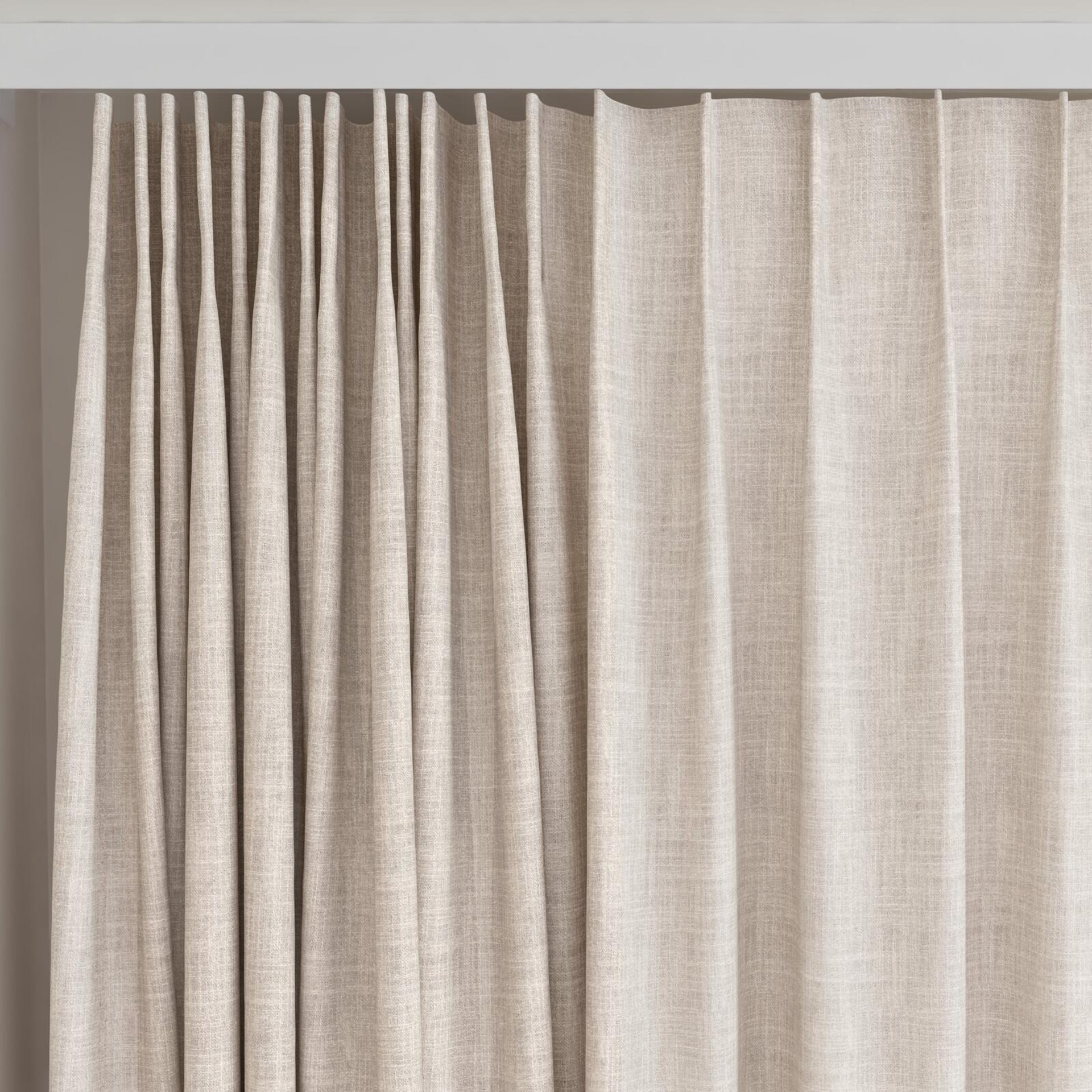 Top view of Motion Pure, on curtain rail