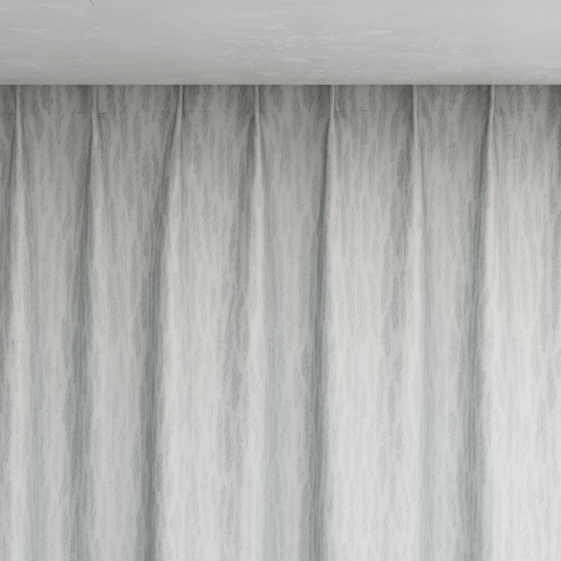 Top view of Aphelion Sterling, pinch pleat
