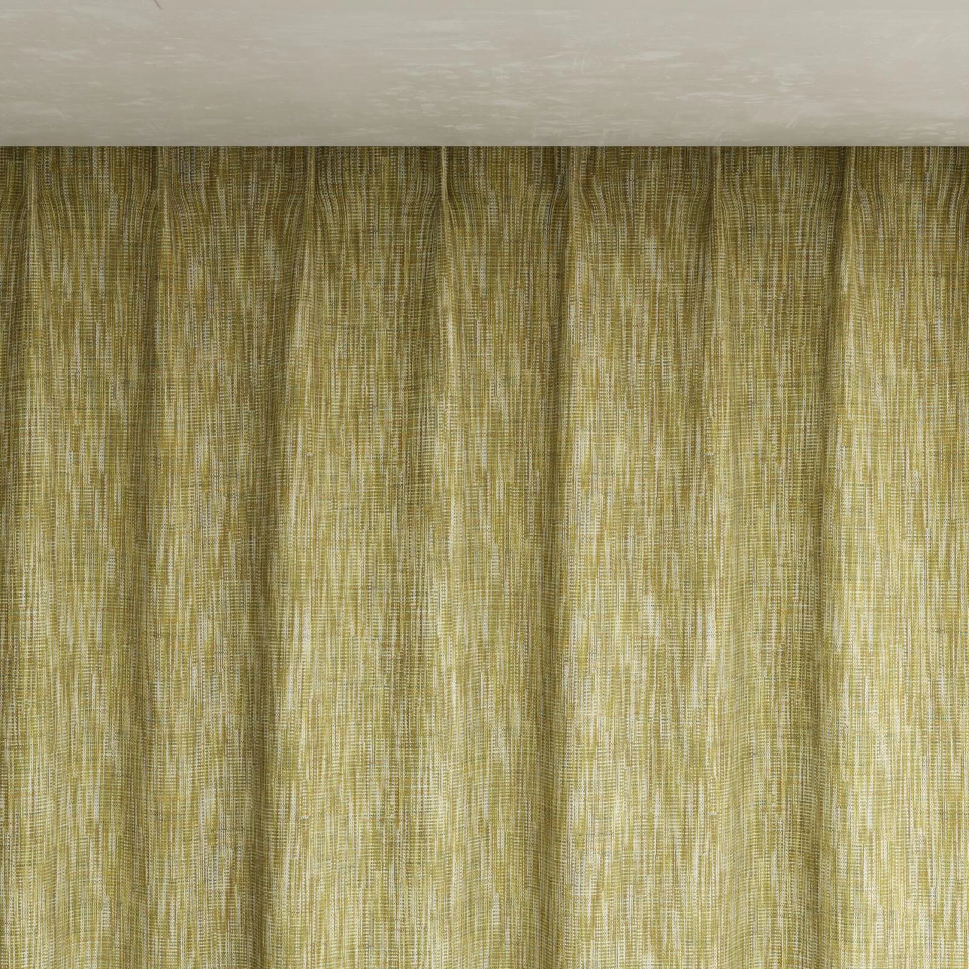 Top view of Observatory Grass, pinch pleat