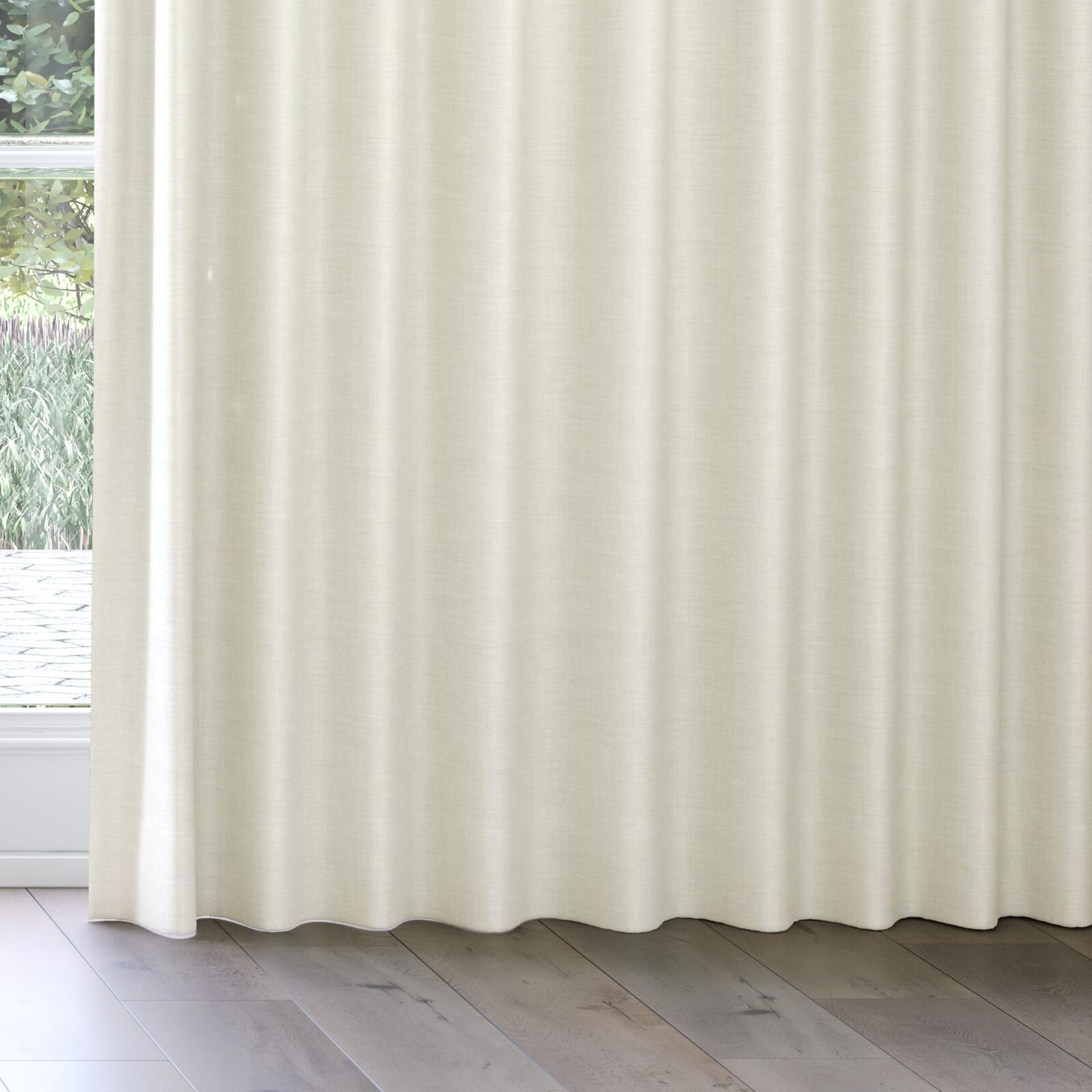 Bottom view of Keystone Sand, on curtain rail