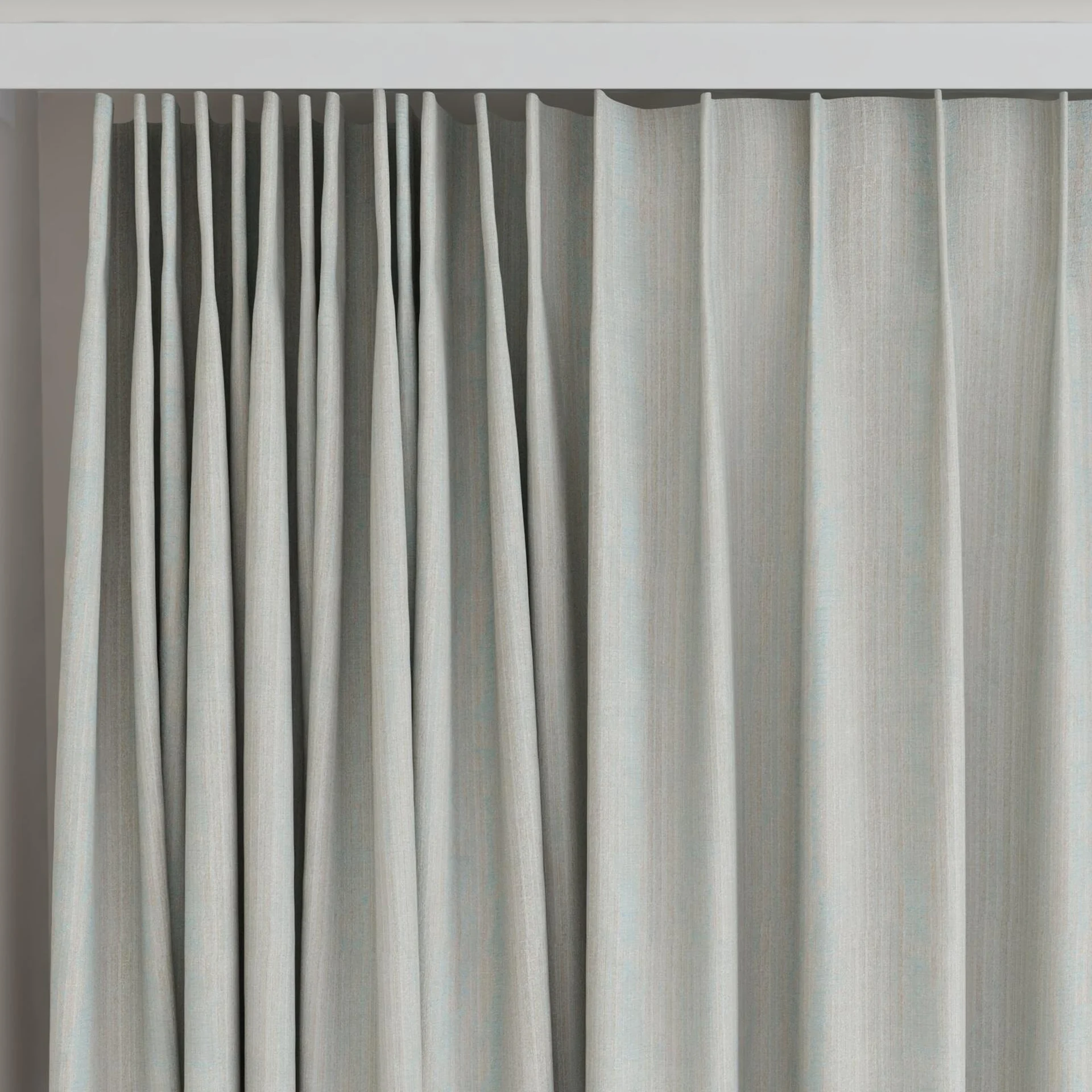 Top view of Stripia Pool, on curtain rail