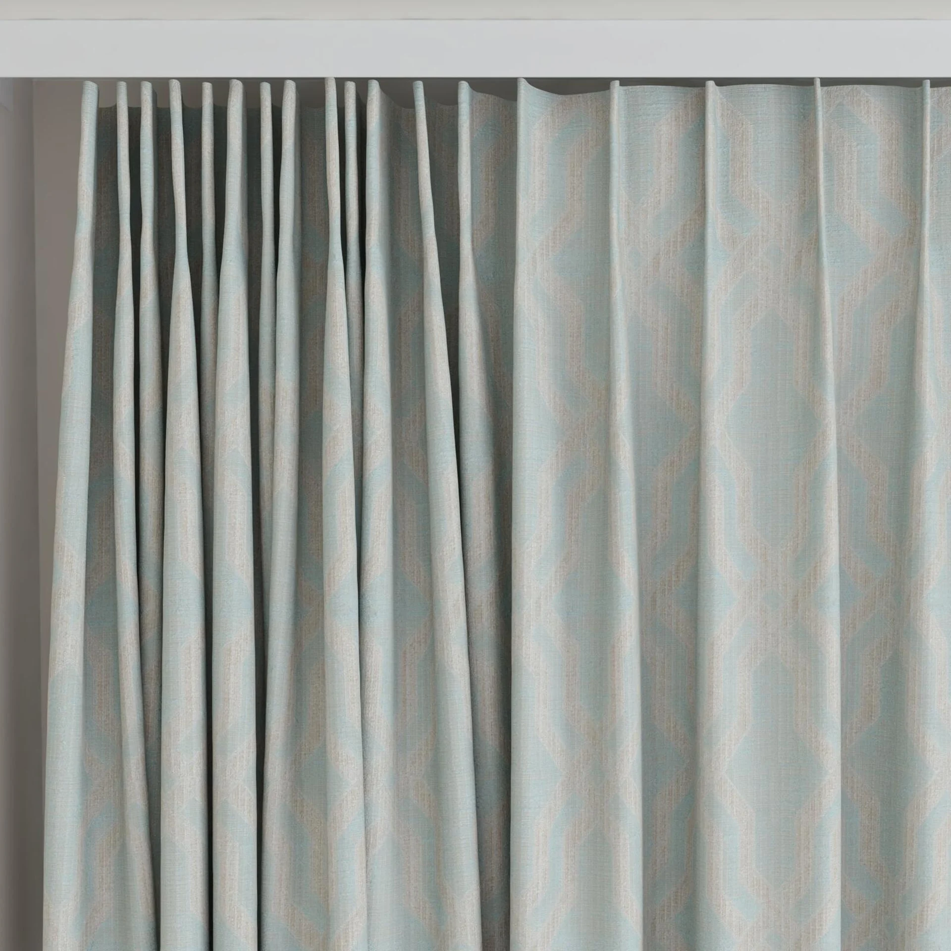 Top view of Modus Pool, on curtain rail