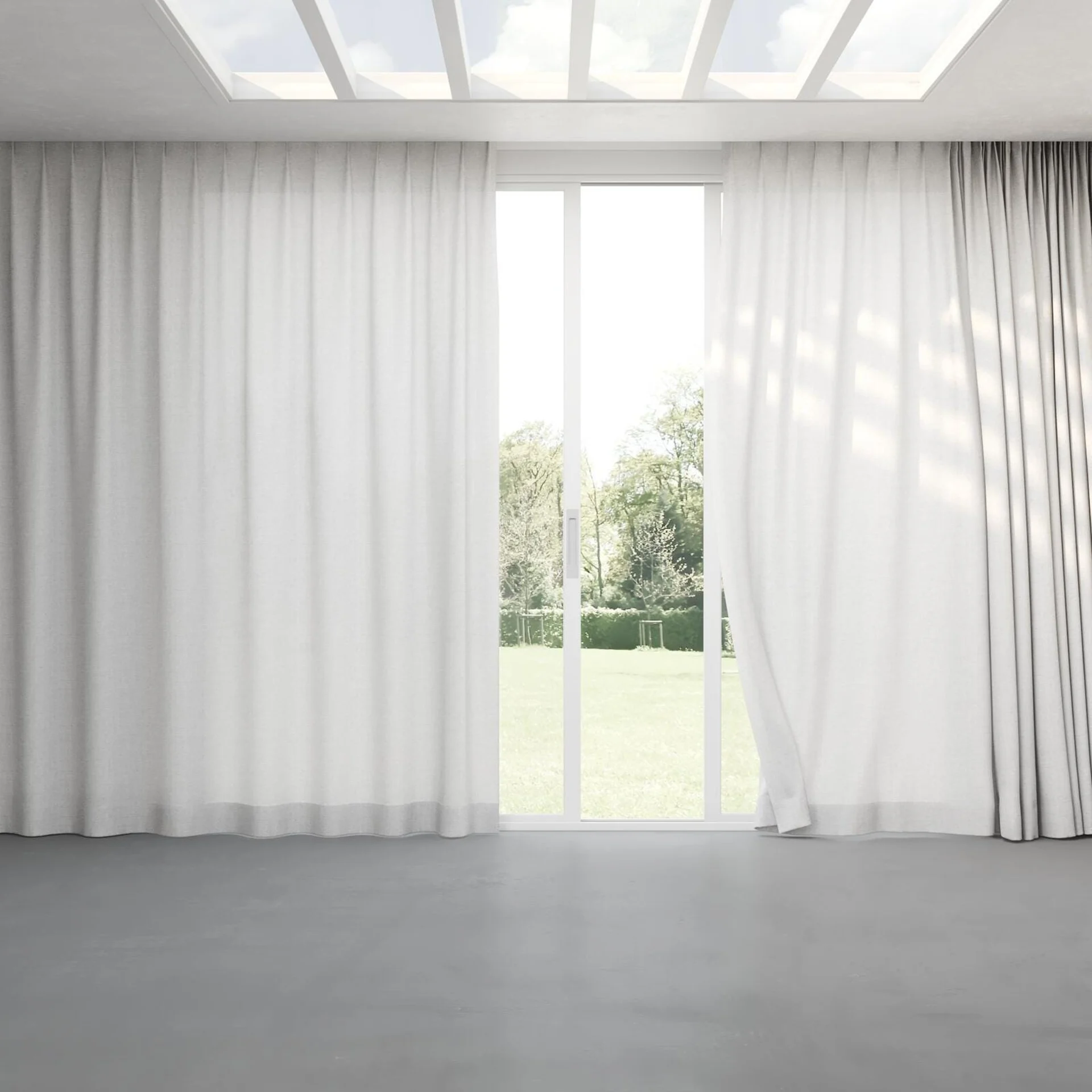 Full view of Envoy 2 Cloud 320cm, pinch pleat