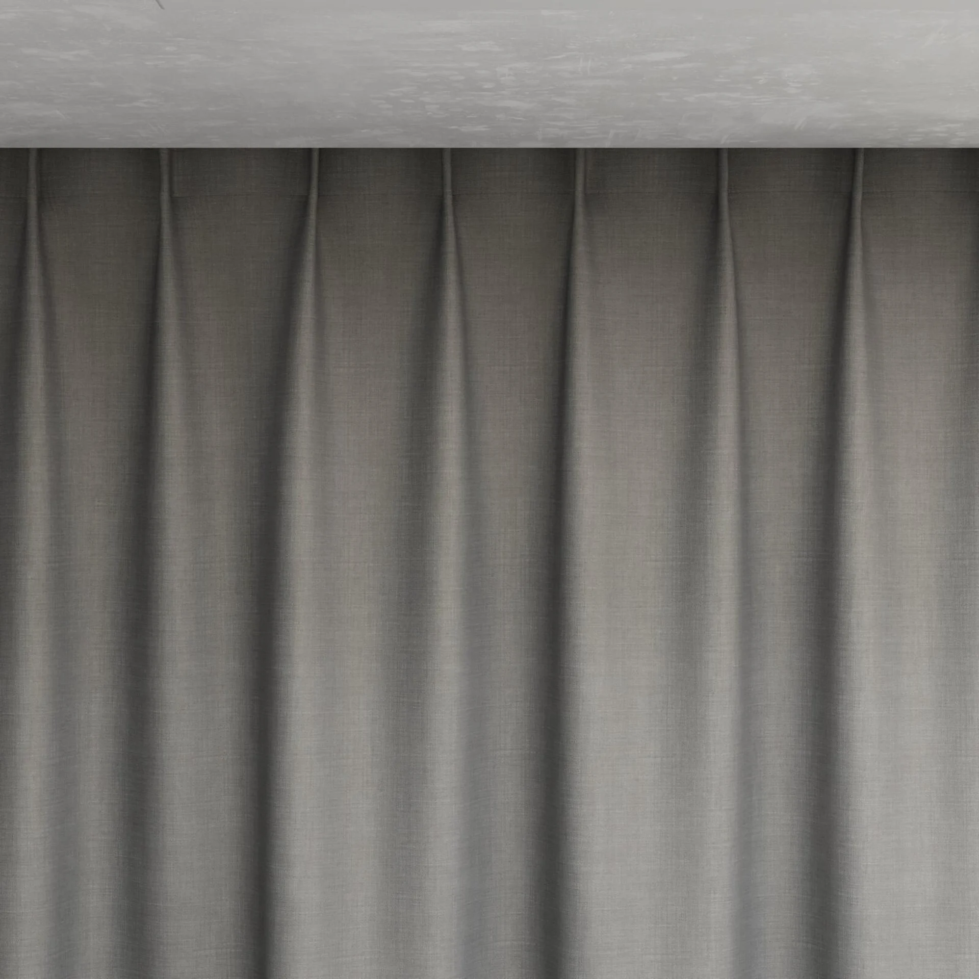 Top view of Loci Dim Out Pebble, pinch pleat