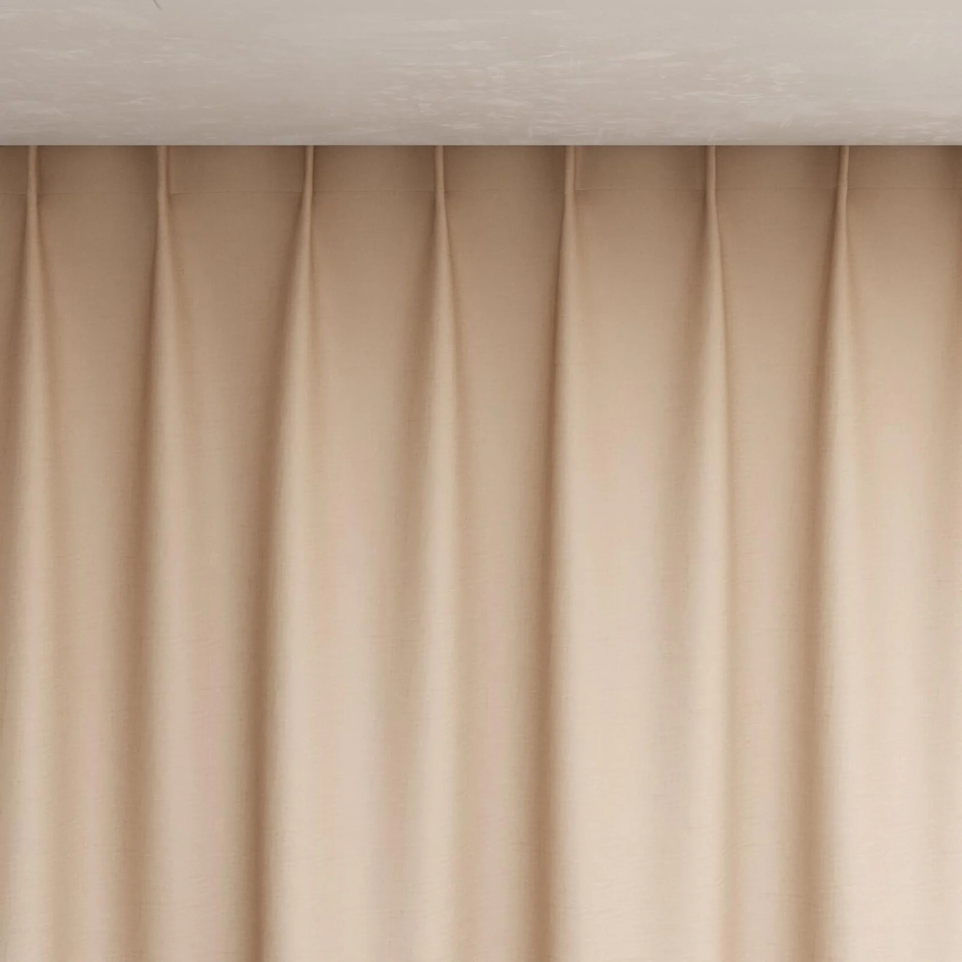 Top view of Kyoto Blush, pinch pleat