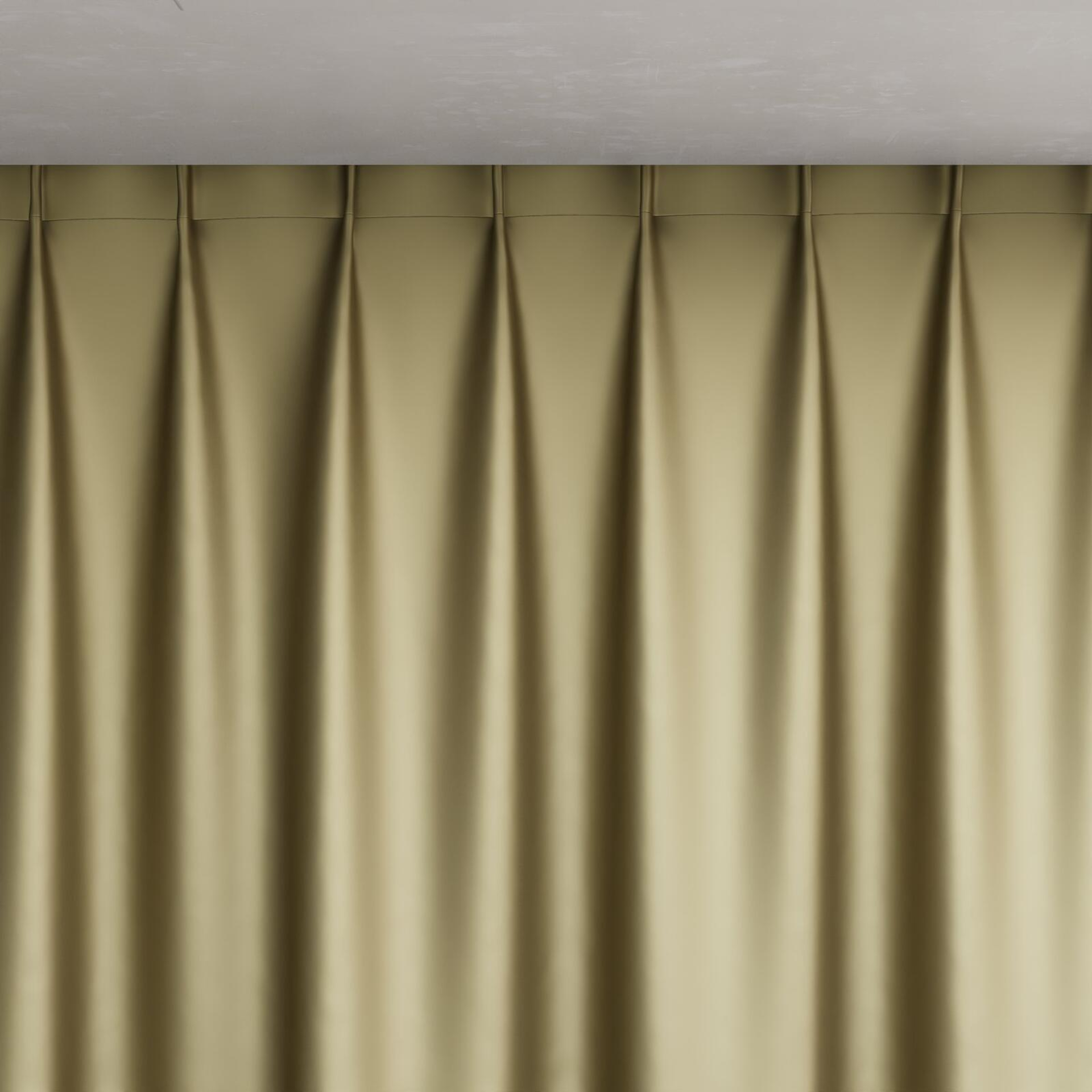 Top view of North Face Buff, pinch pleat