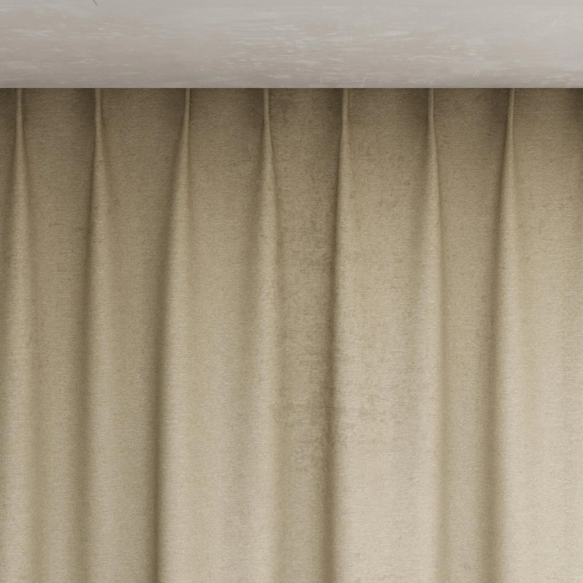 Top view of Lambada Topiaca, pinch pleat