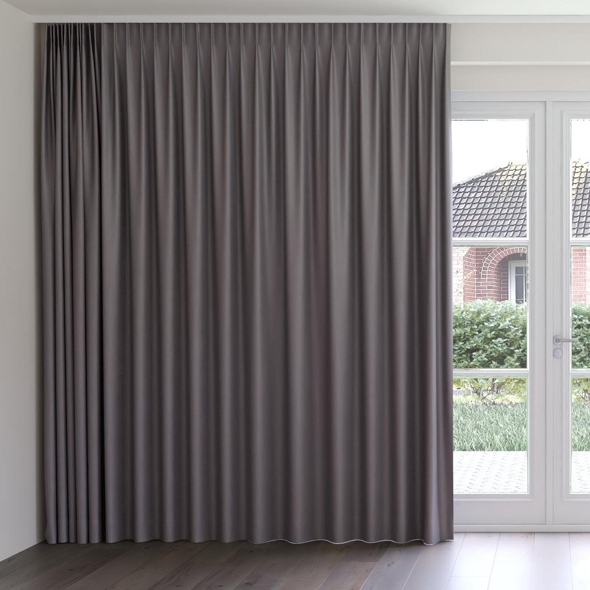 Front view of Eternal Tourmaline, on curtain rail