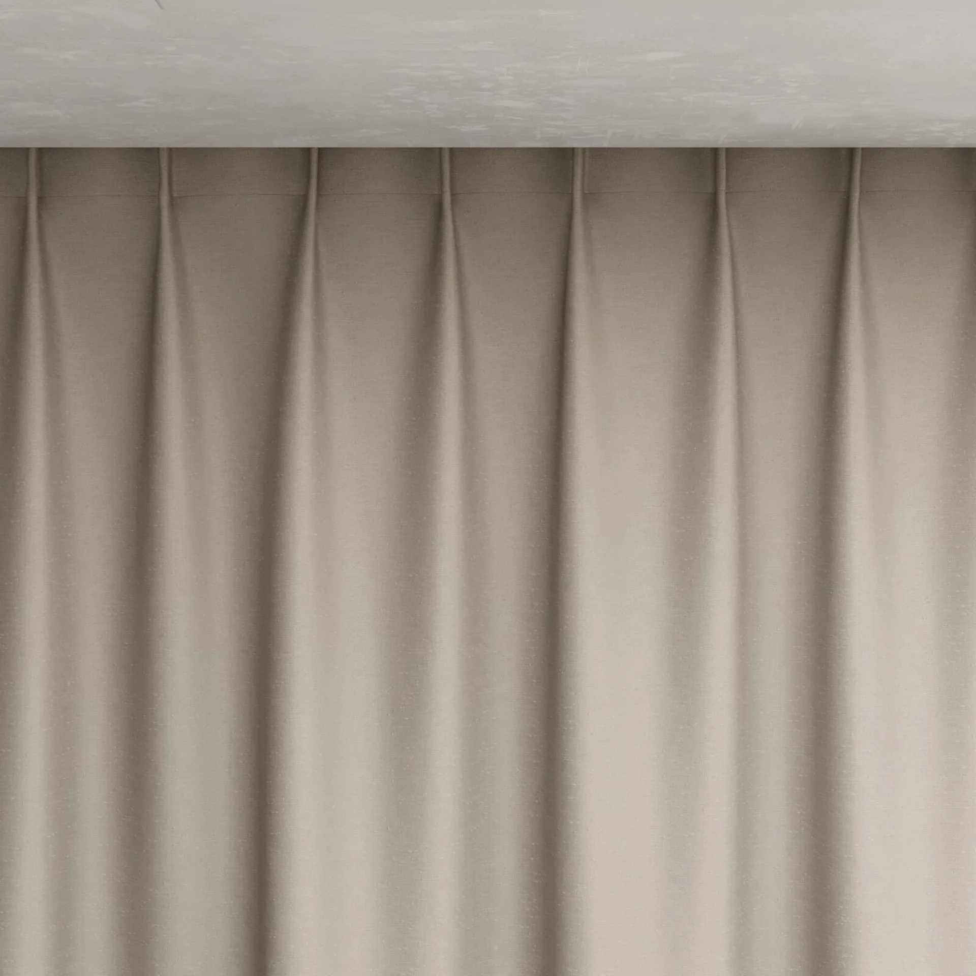 Top view of Silk Road Shimmer, pinch pleat