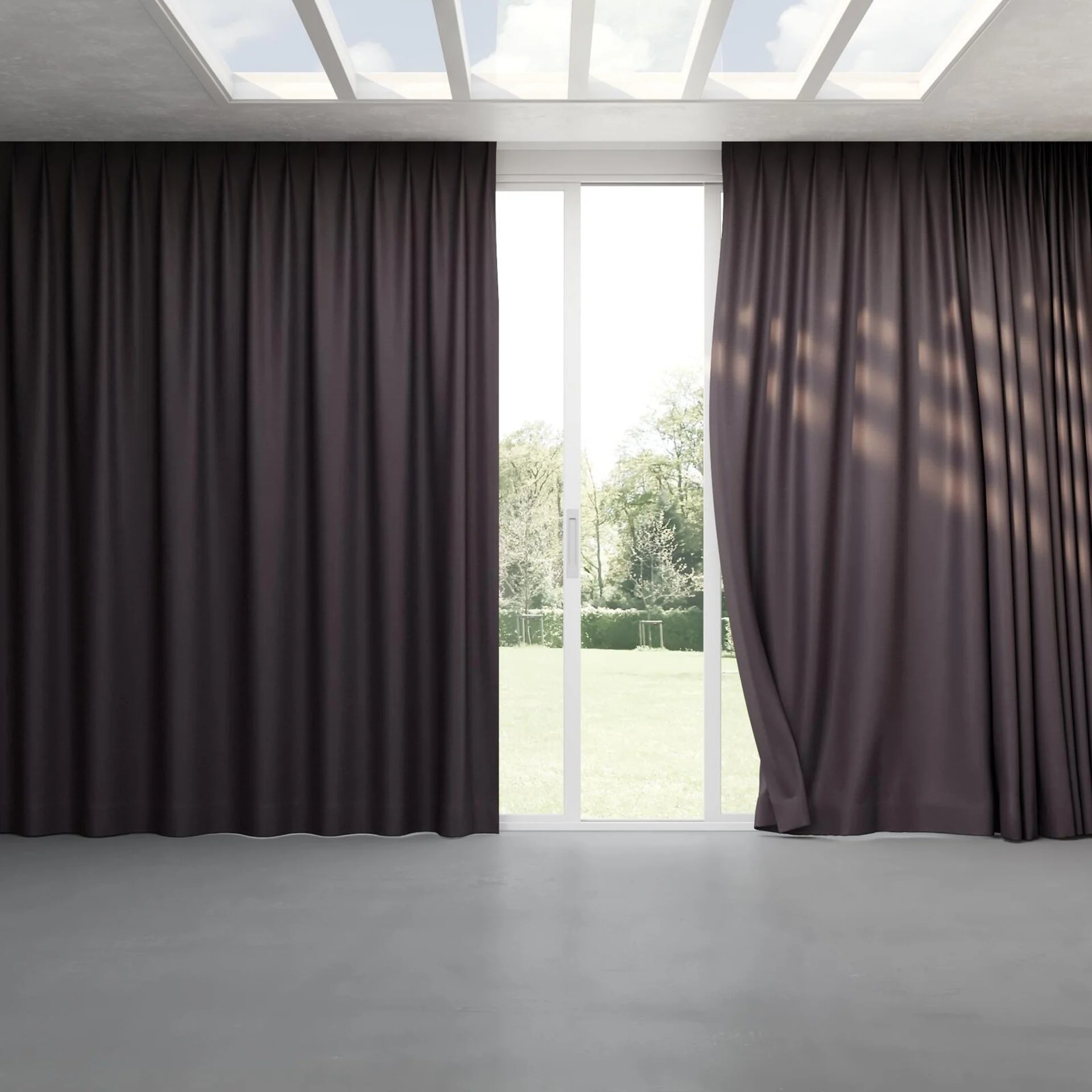Full view of Re-Juvenate Charcoal, pinch pleat