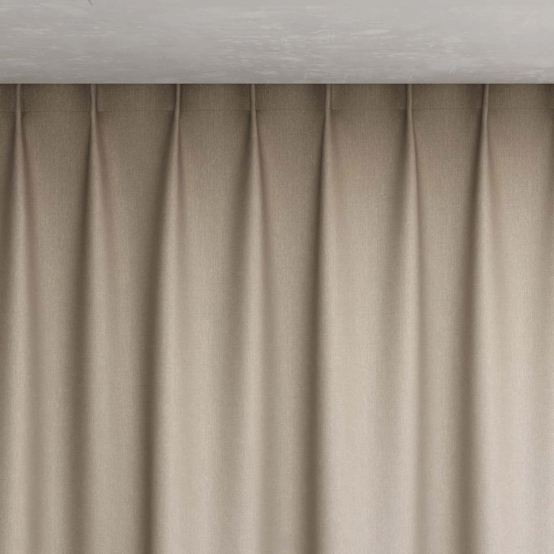Top view of Bavaria Dune, pinch pleat