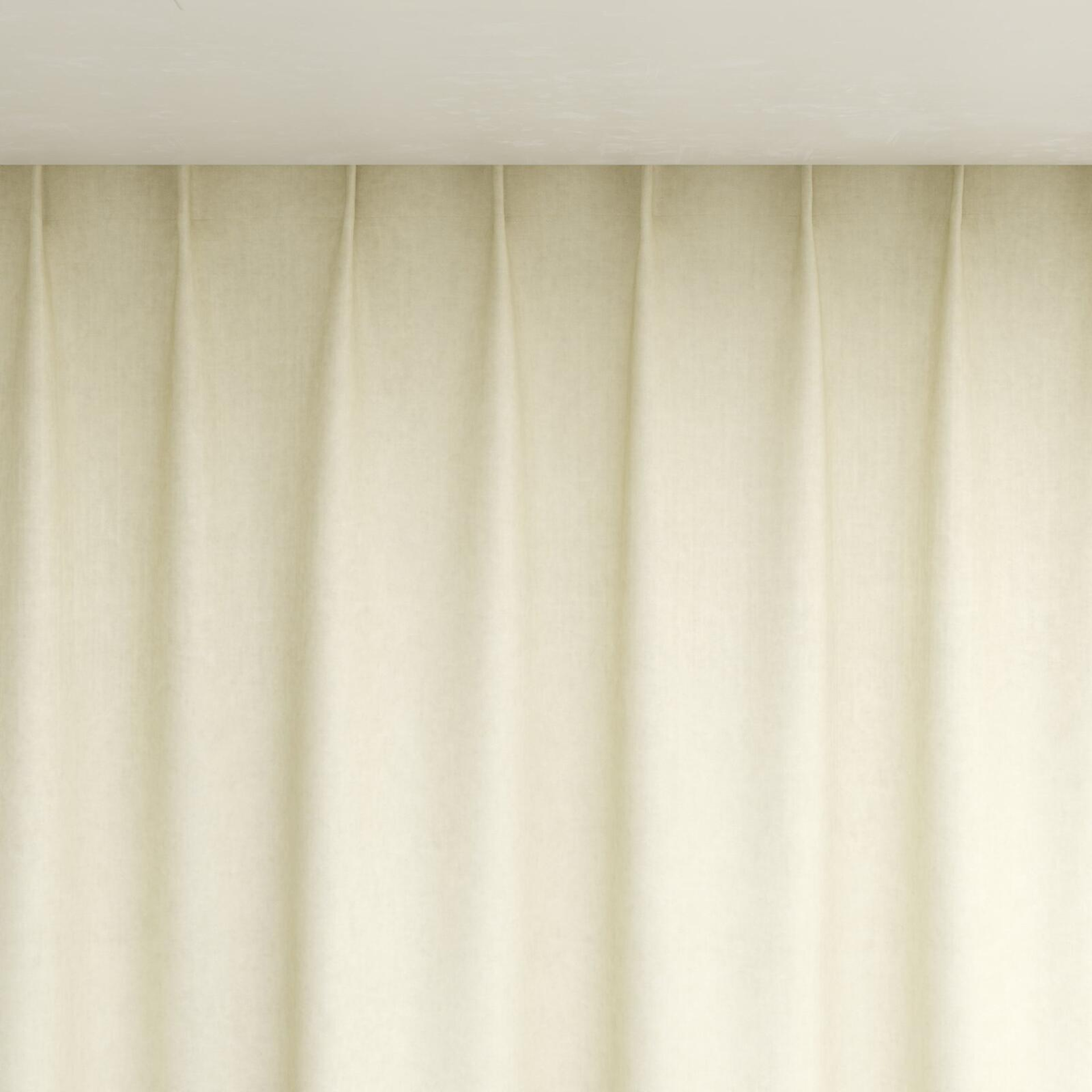 Top view of Rover Champagne, pinch pleat