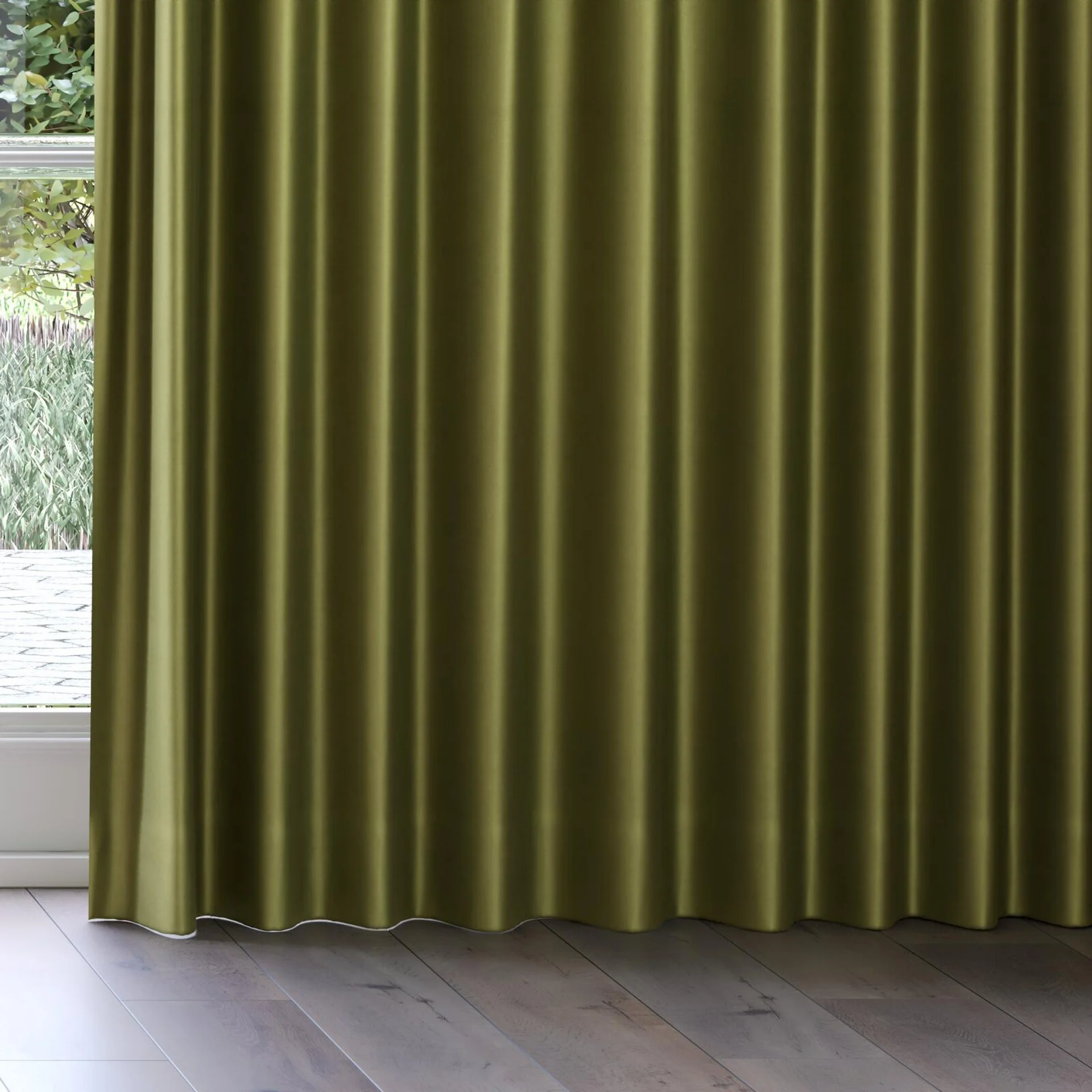 Bottom view of Mont Blanc Cactus, on curtain rail