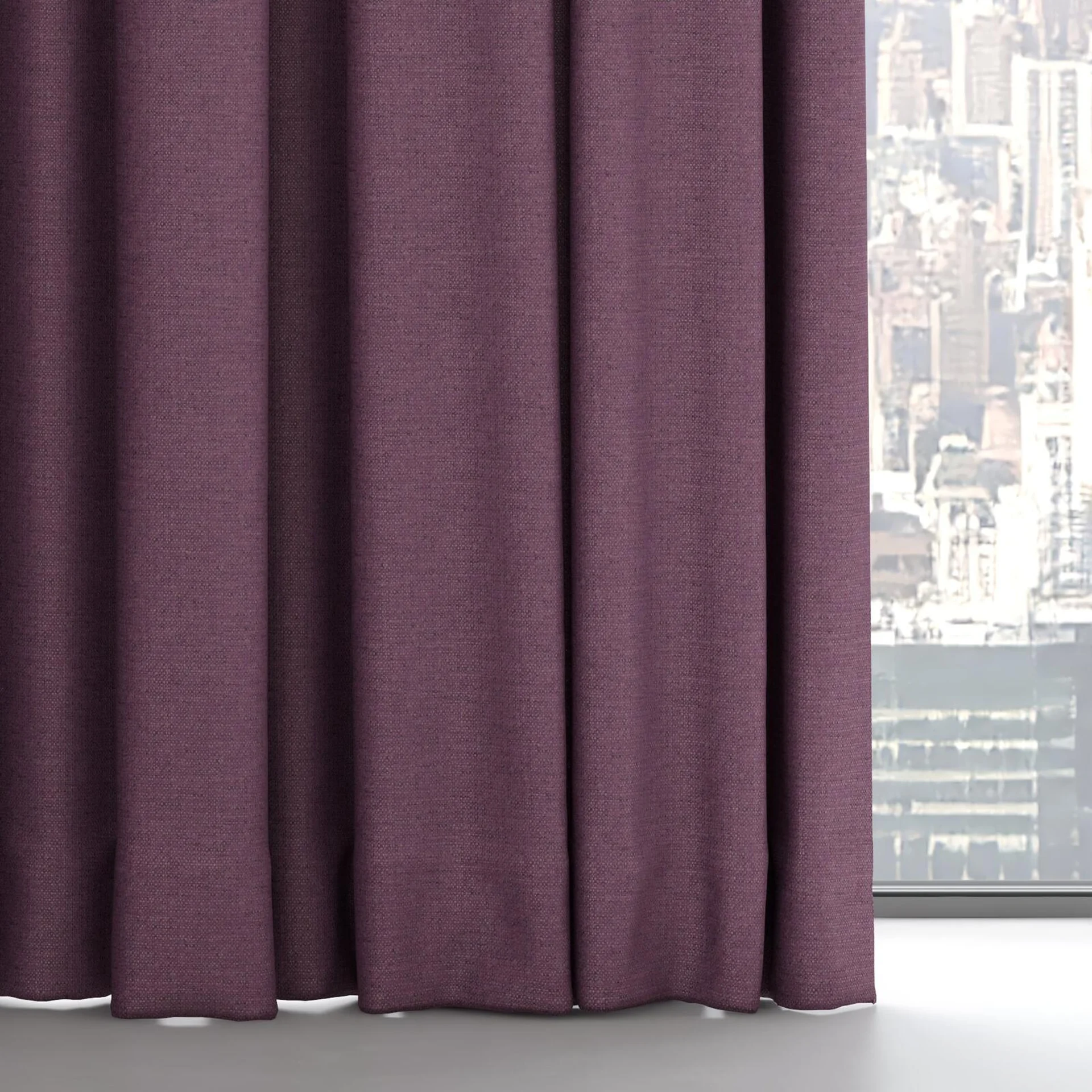 Bottom view of Bravo Amethyst, on hidden rail