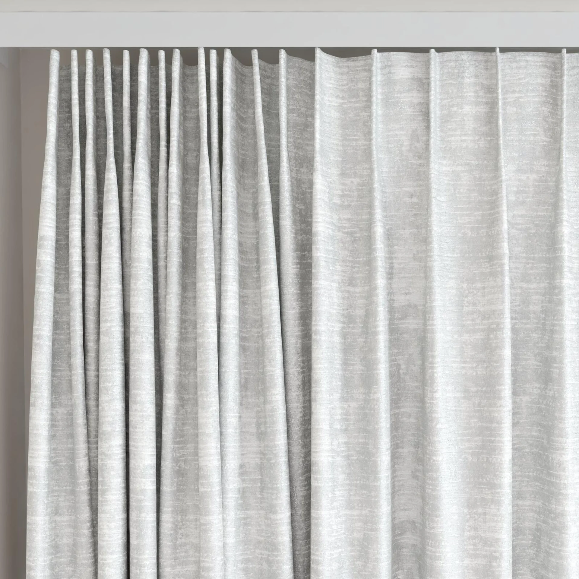Top view of Member Diamond, on curtain rail