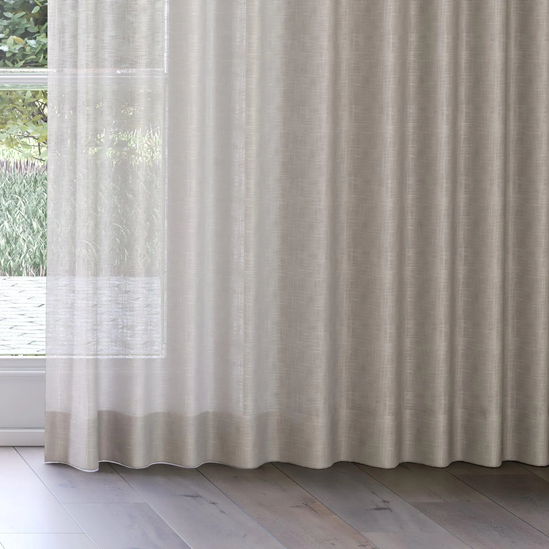 Bottom view of Charanga Dune, on curtain rail