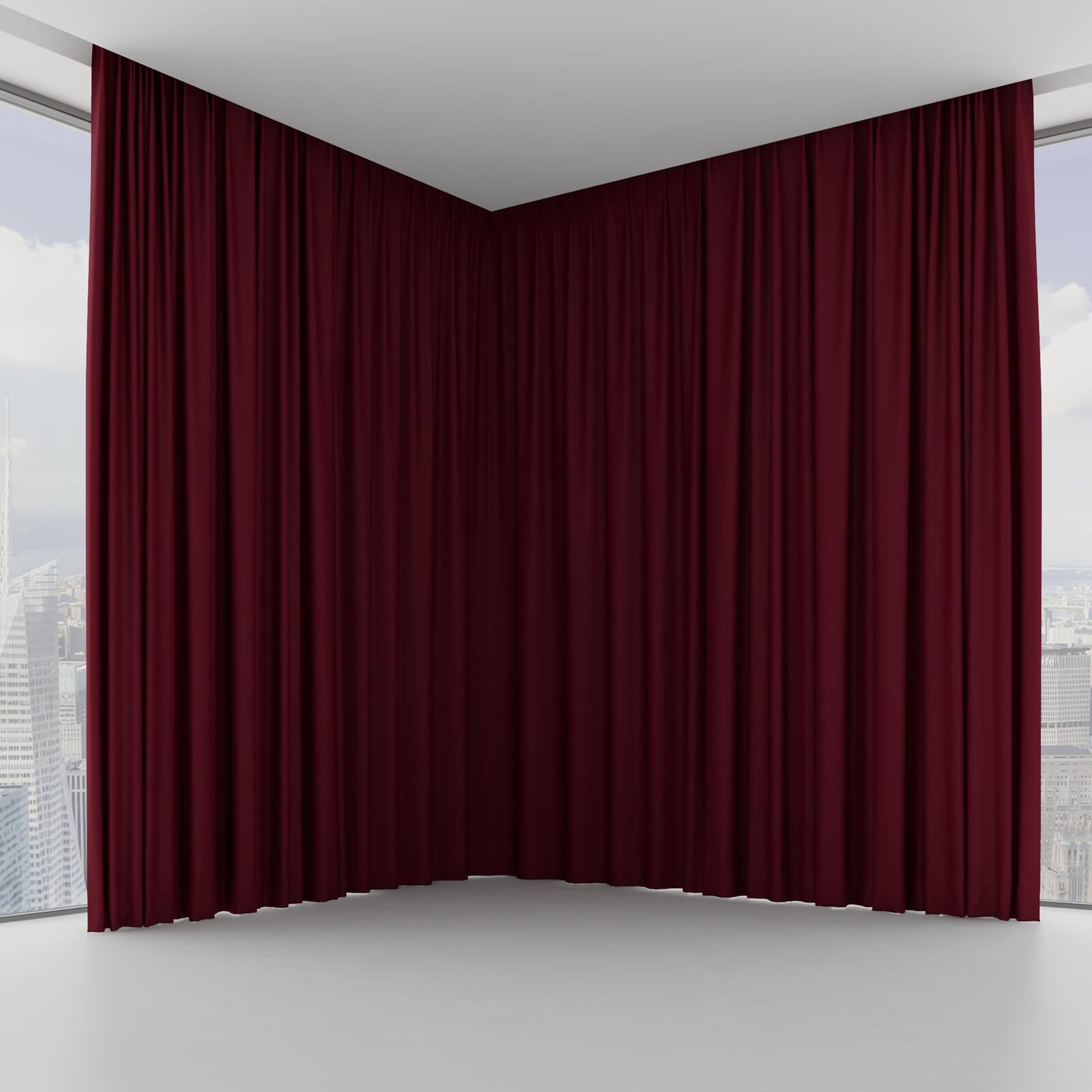 Front view of Vela Boudoir, on hidden rail