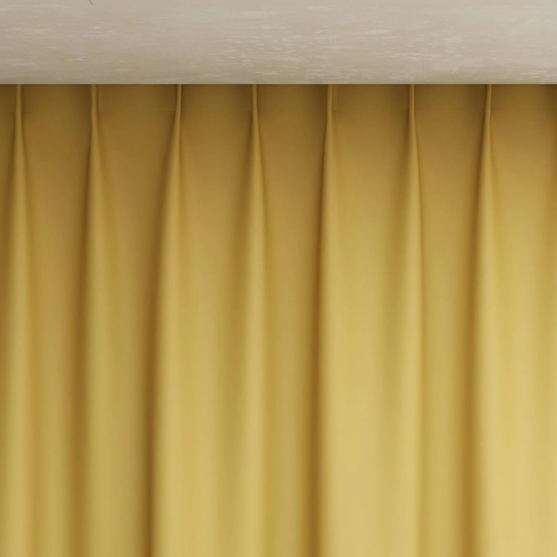 Top view of Blockbuster Caramel, pinch pleat