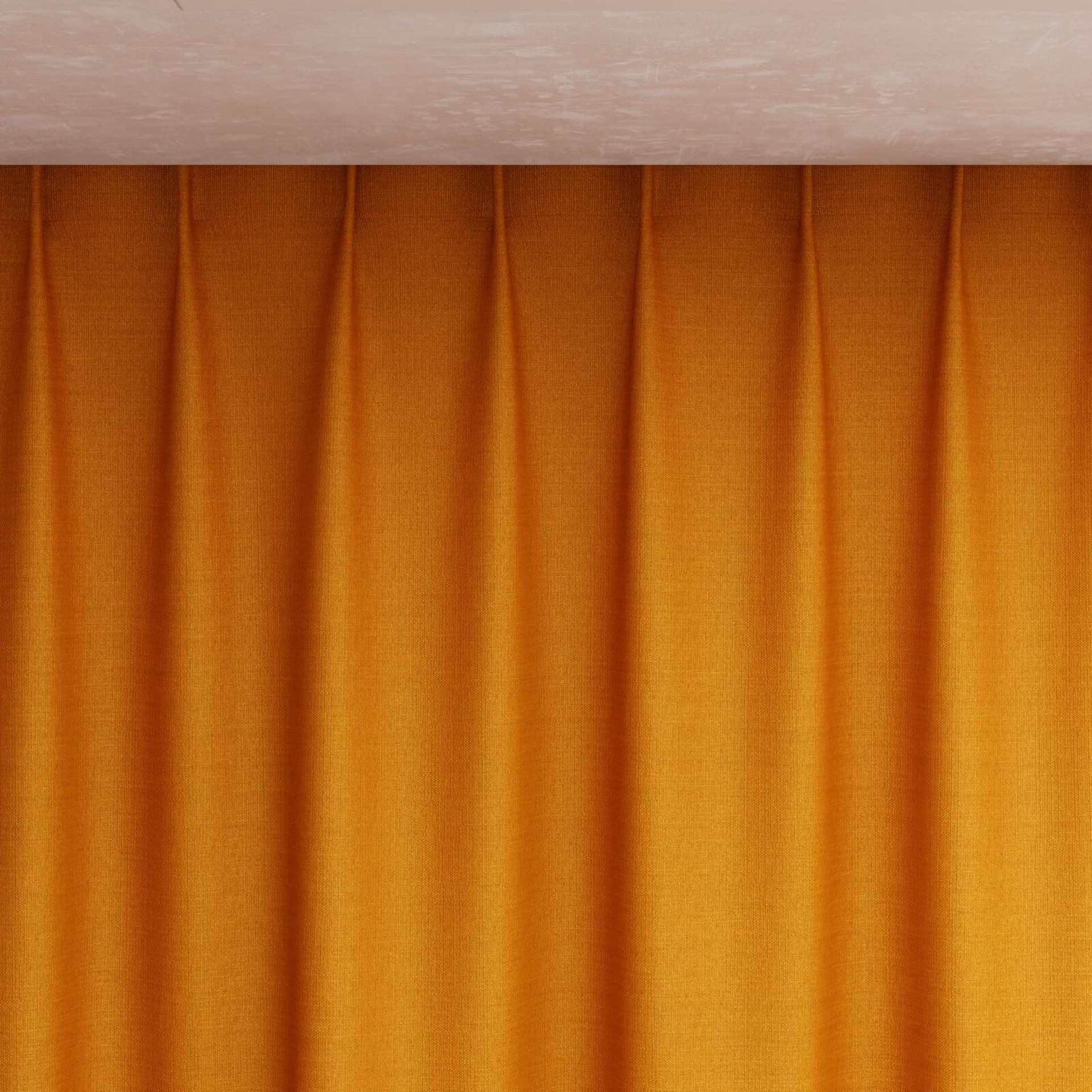 Top view of Linex Clementine, pinch pleat