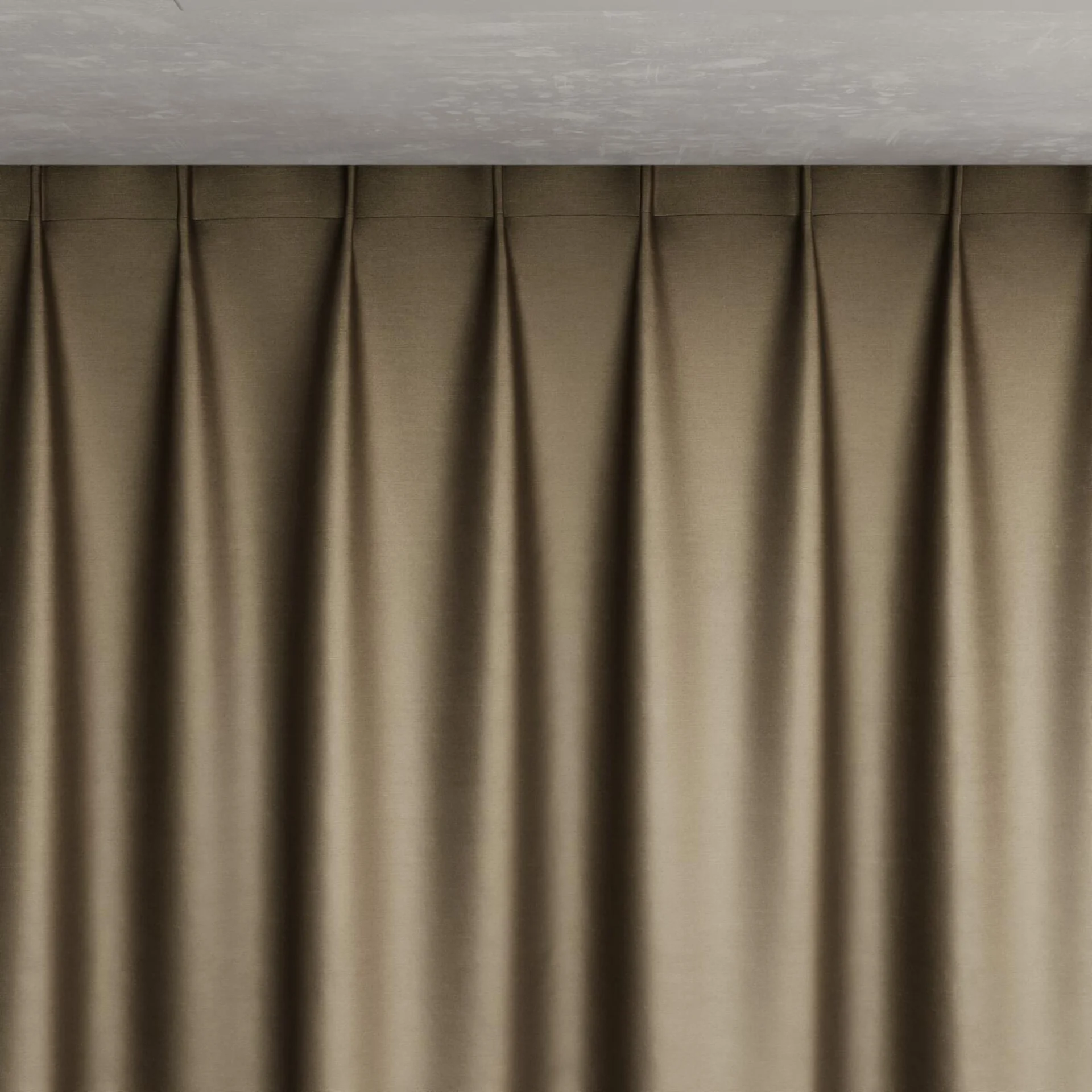 Top view of Mont Blanc Bison, pinch pleat