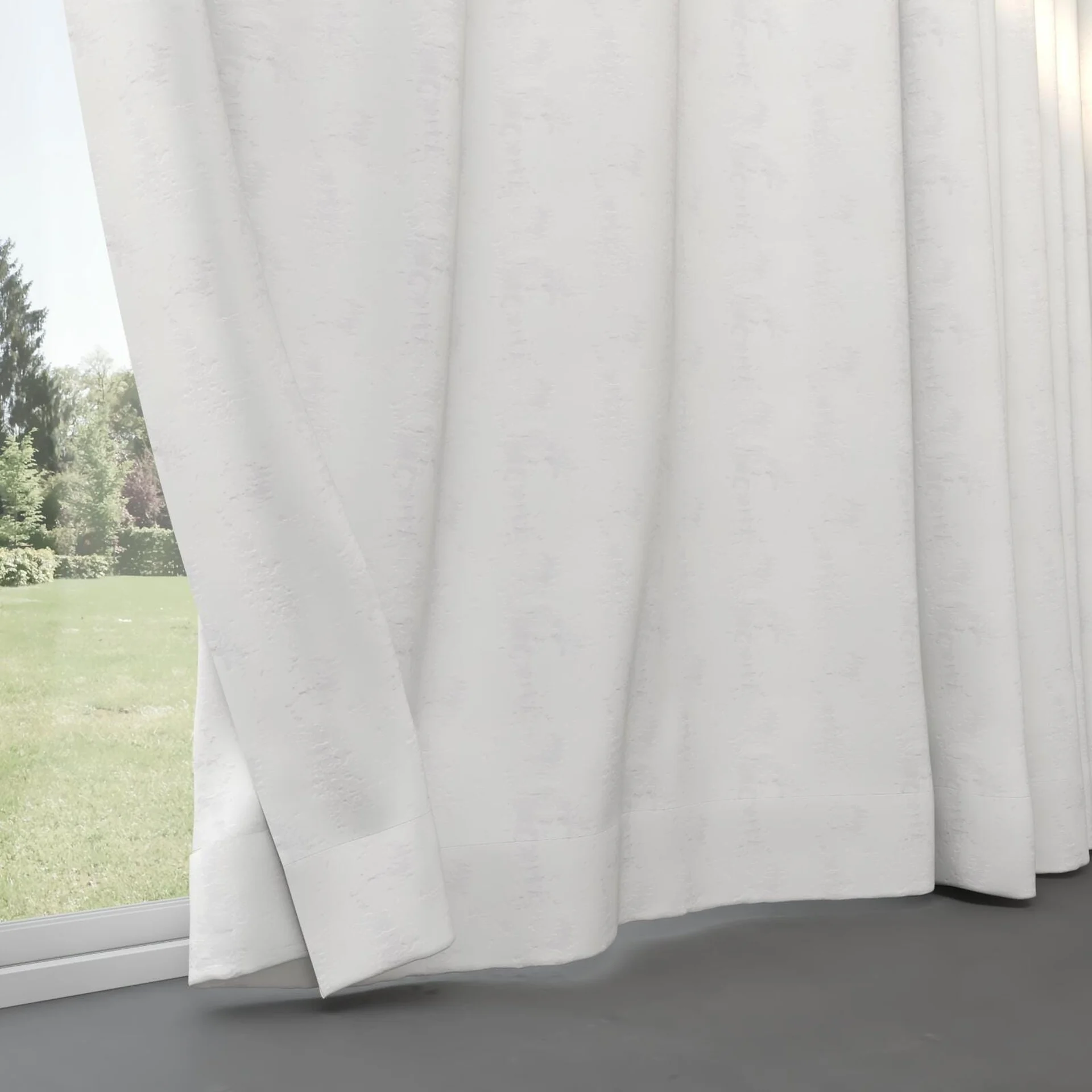 Bottom view of Innovation Pearl, pinch pleat