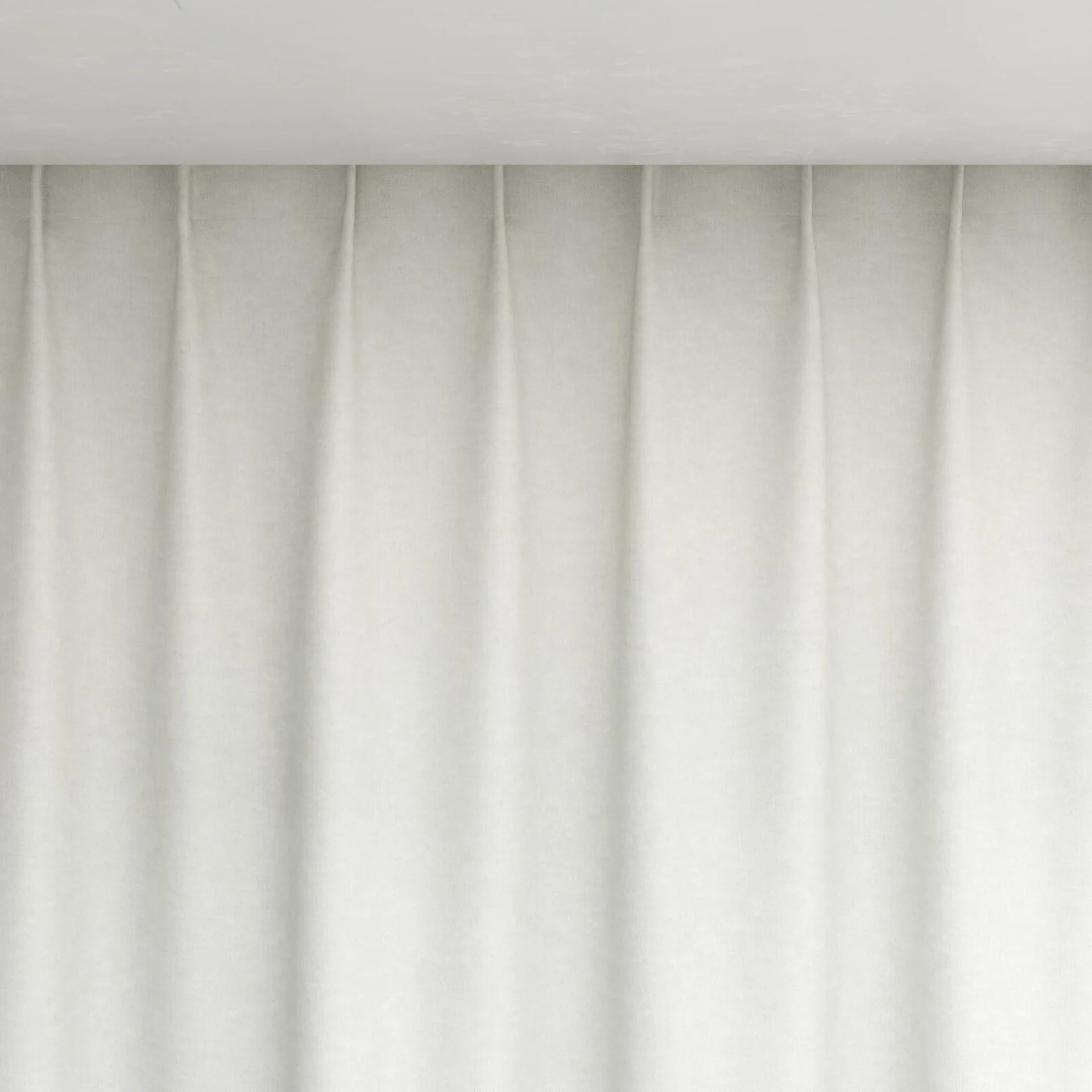 Top view of Goa Silver, pinch pleat