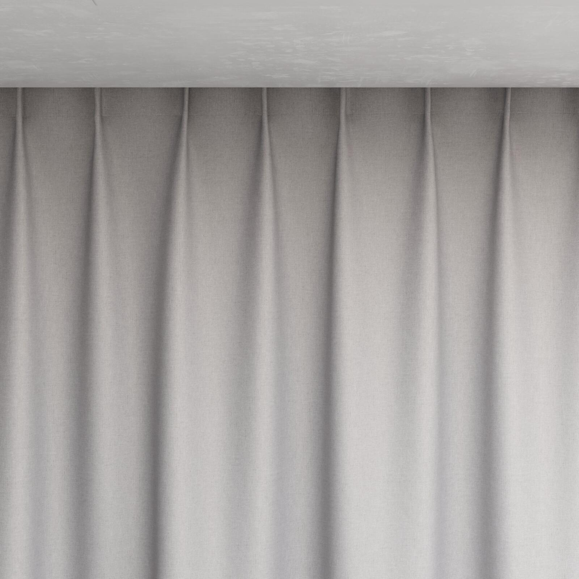 Top view of Re Delis Silver, pinch pleat