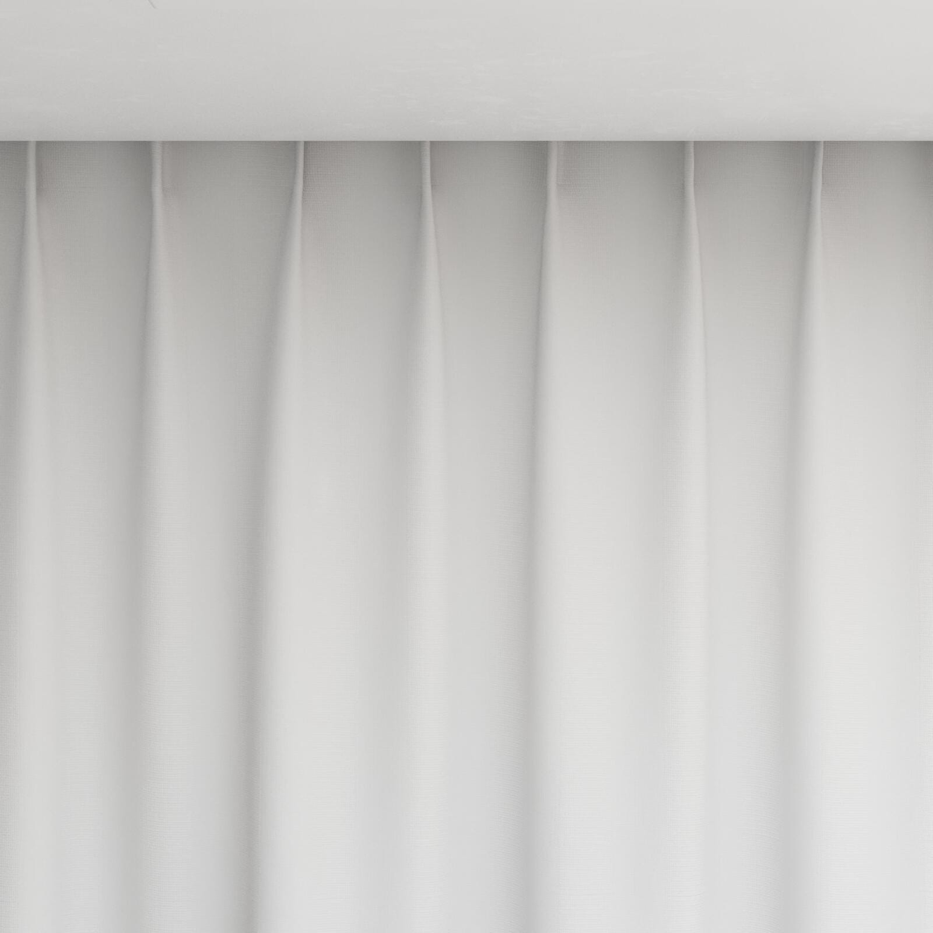 Top view of Tasman UC Paper, pinch pleat