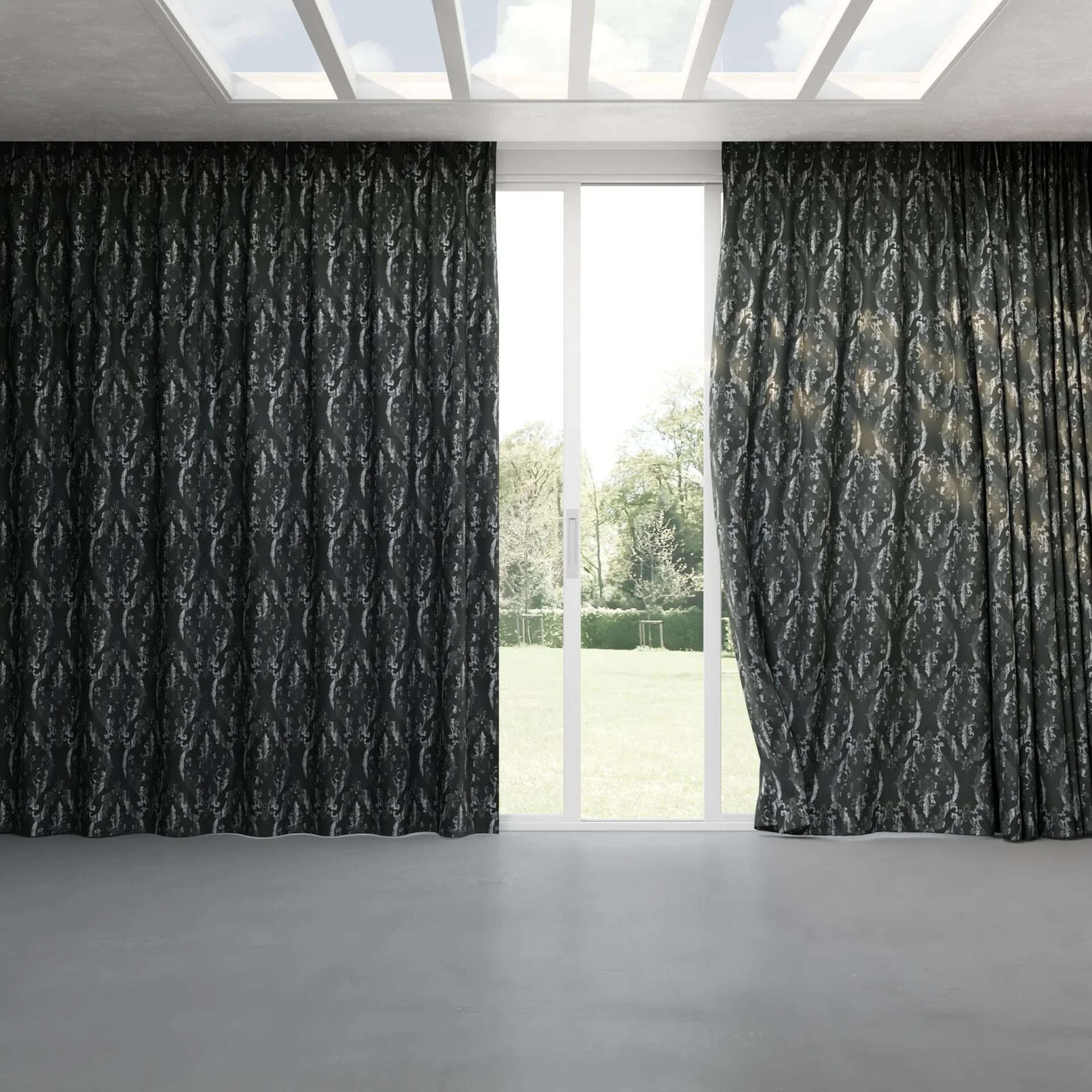 Full view of Congress Stellar, pinch pleat