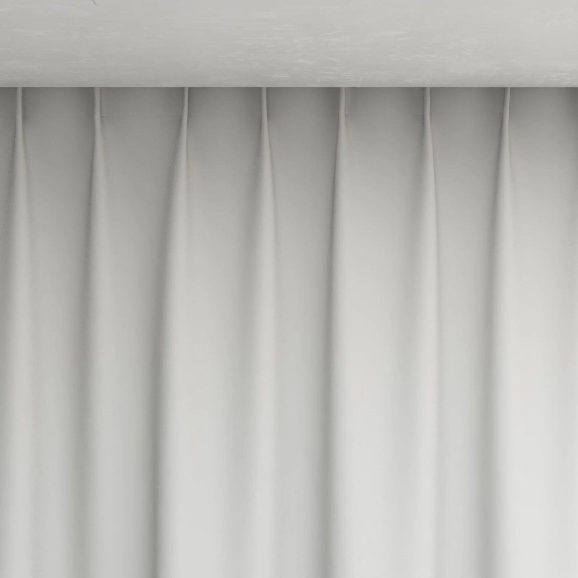 Top view of Quantum FR Cloud, pinch pleat