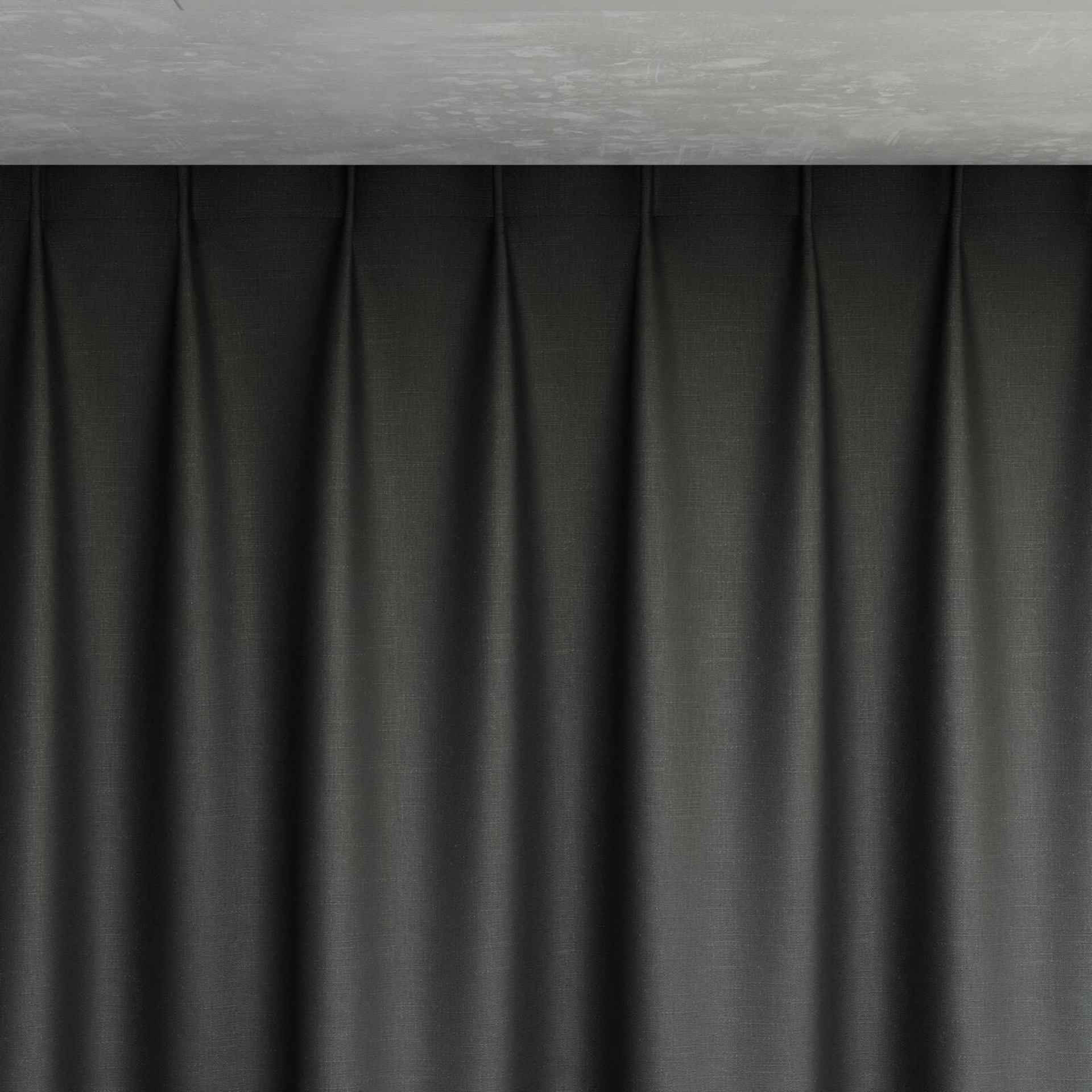 Top view of Soho Coal, pinch pleat