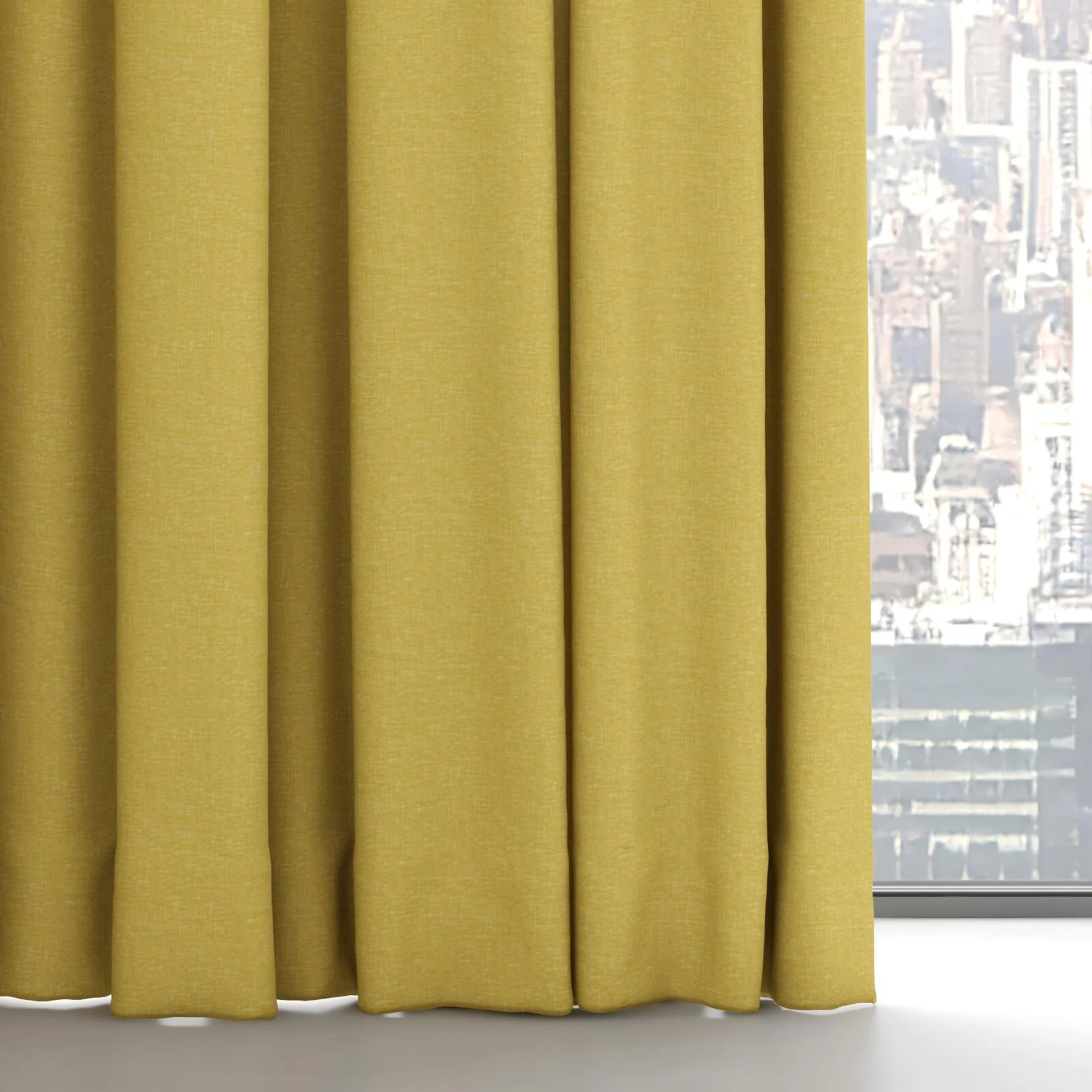 Bottom view of Coverlet Straw, on hidden rail