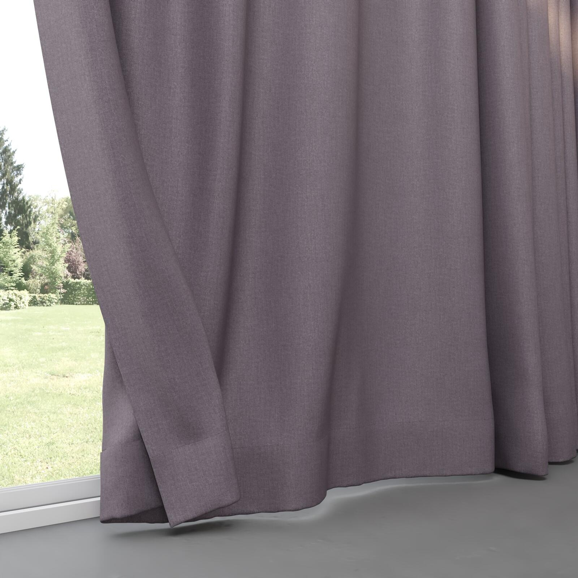 Bottom view of Cushy Slate, pinch pleat